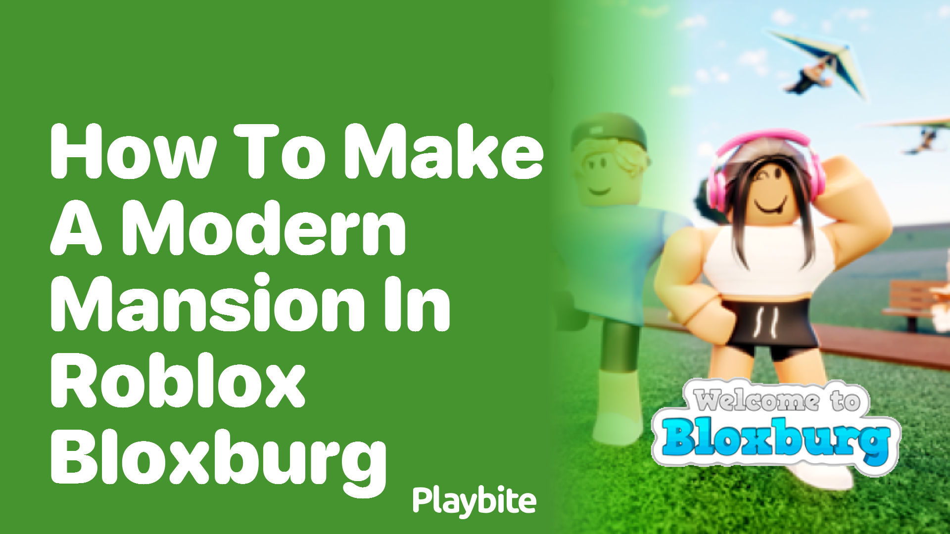 How To Make A Modern Mansion In Roblox Bloxburg - Playbite