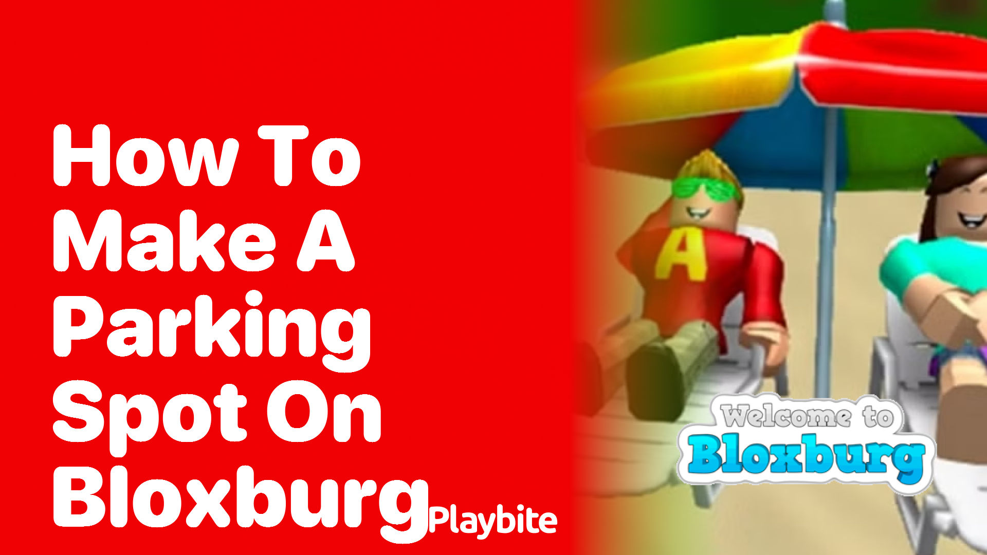 How to Make a Parking Spot on Bloxburg - Playbite