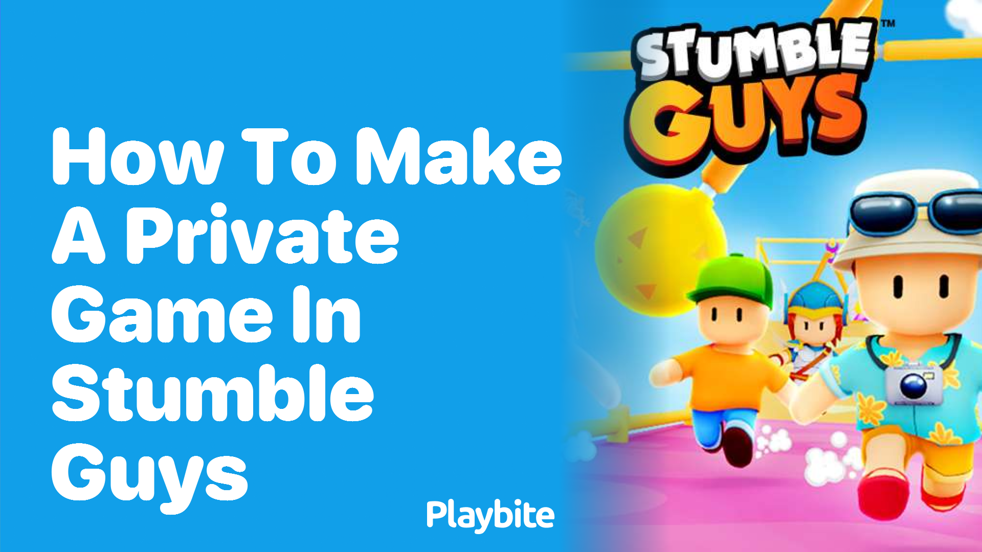 How to Create a Private Game in Stumble Guys