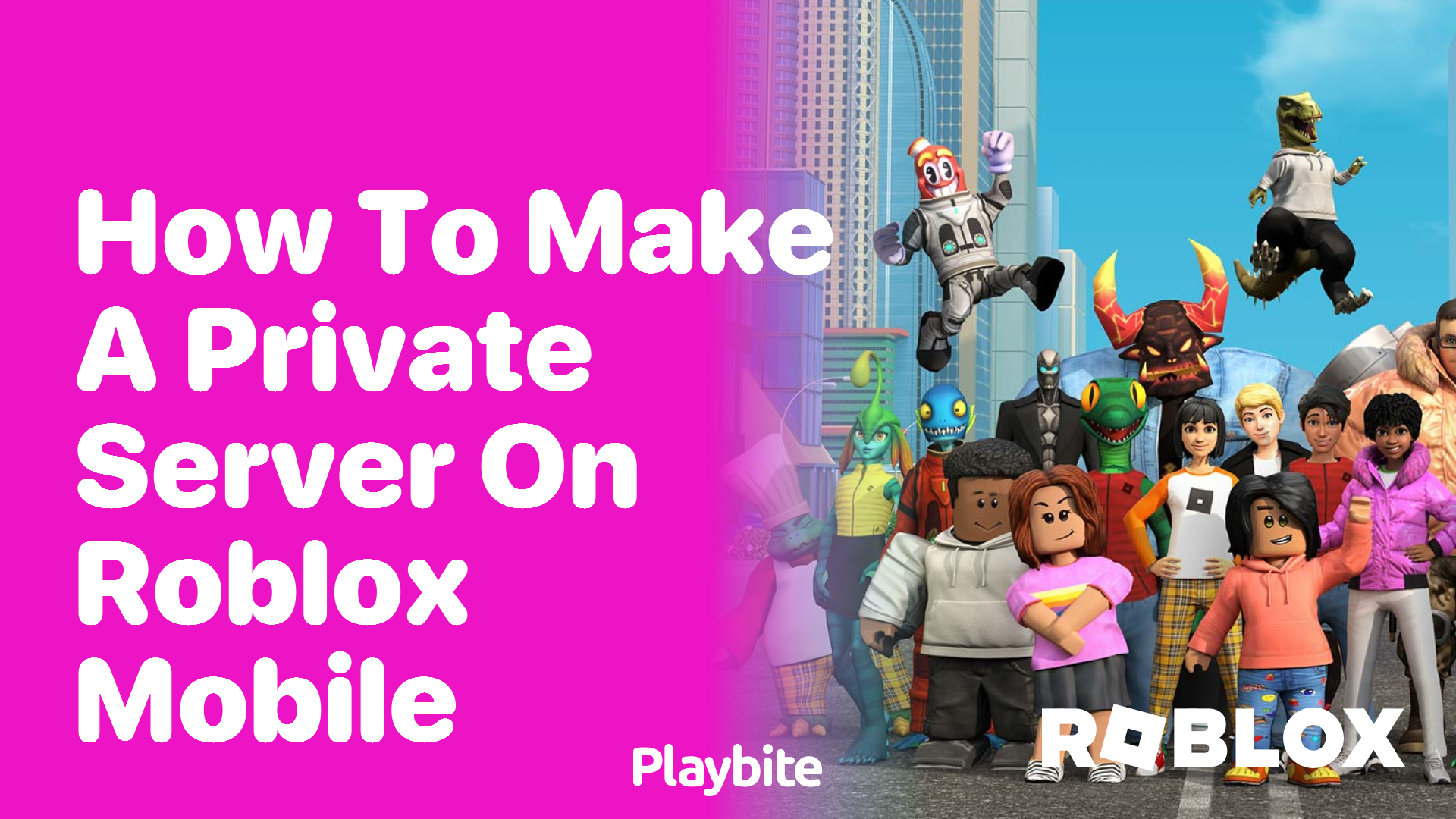 How to Create a Private Server on Roblox Mobile - Playbite