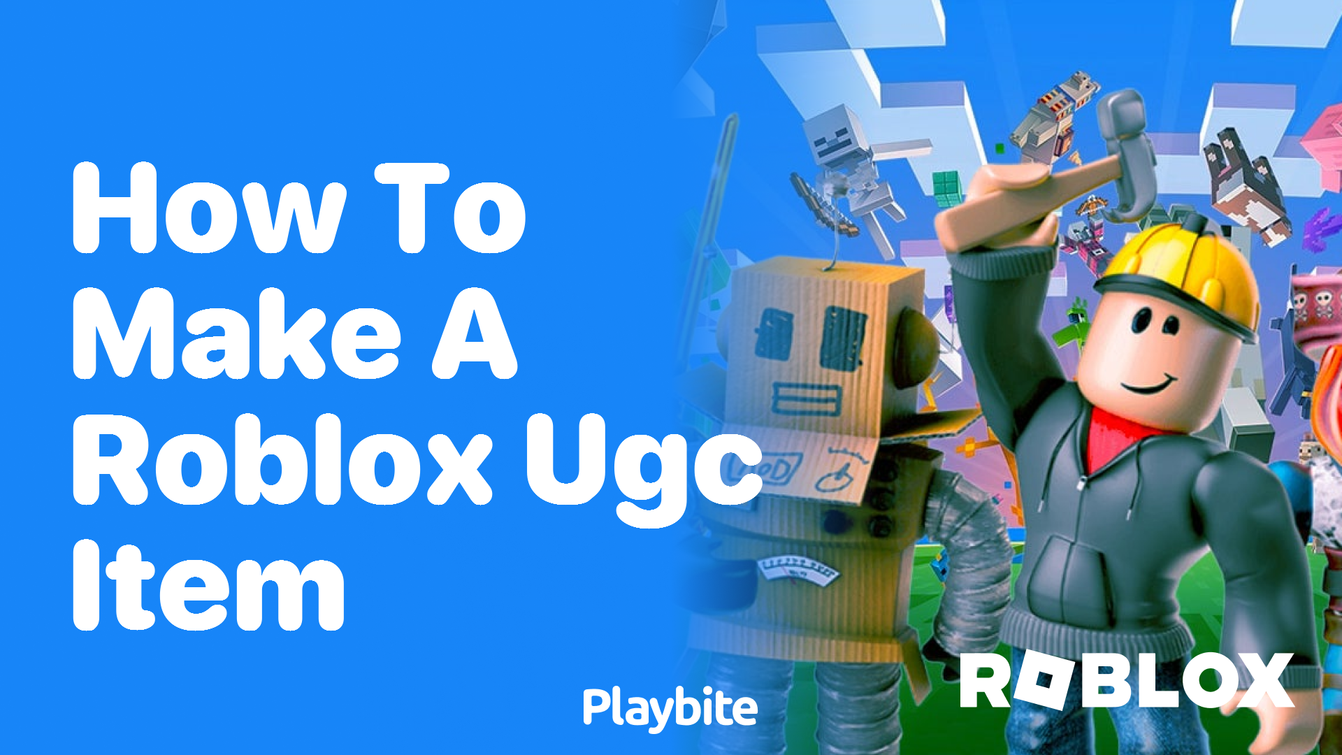 How to Make a Roblox UGC Item: A Step-by-Step Guide - Playbite