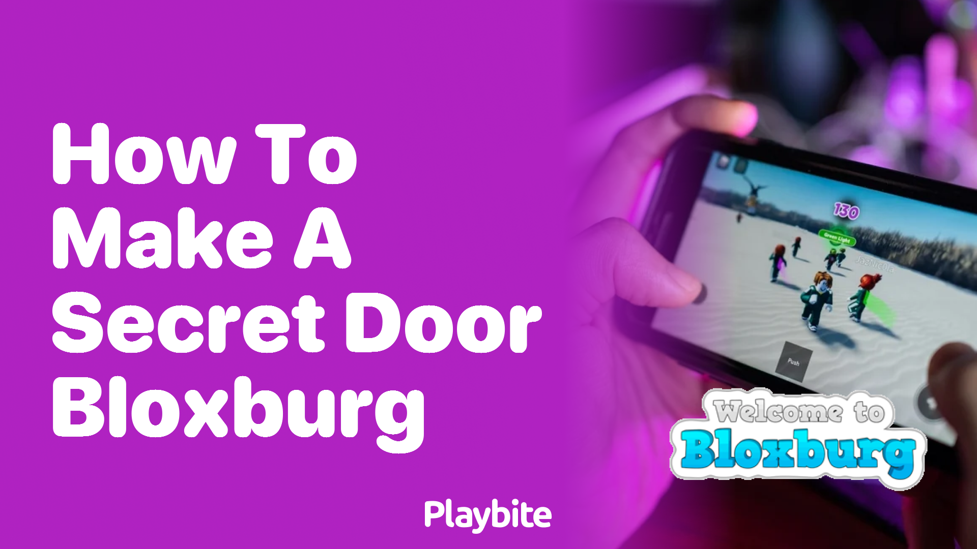 How to Make a Secret Door in Bloxburg