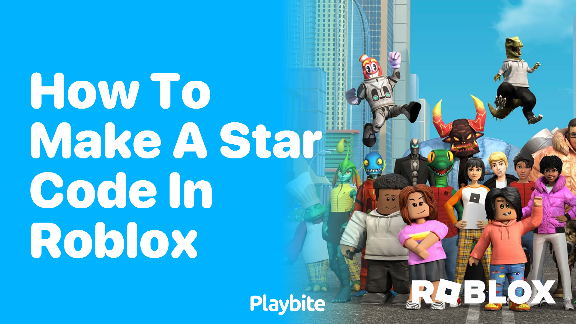 How to Make a Star Code in Roblox - Playbite