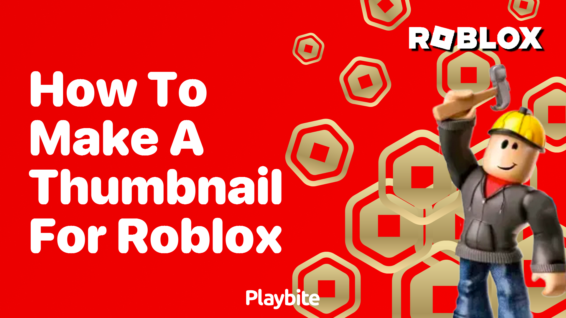 How to Make a Thumbnail for Roblox