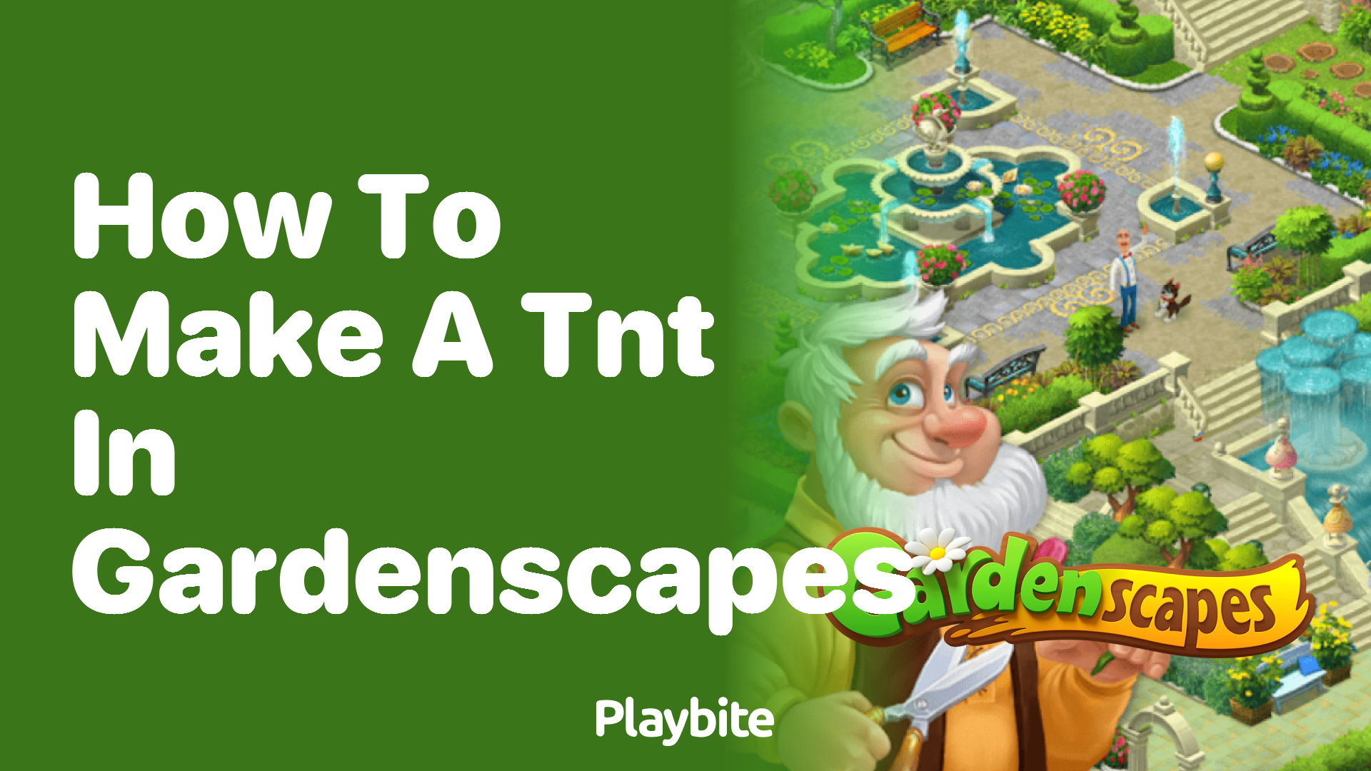 How to Make a TNT in Gardenscapes