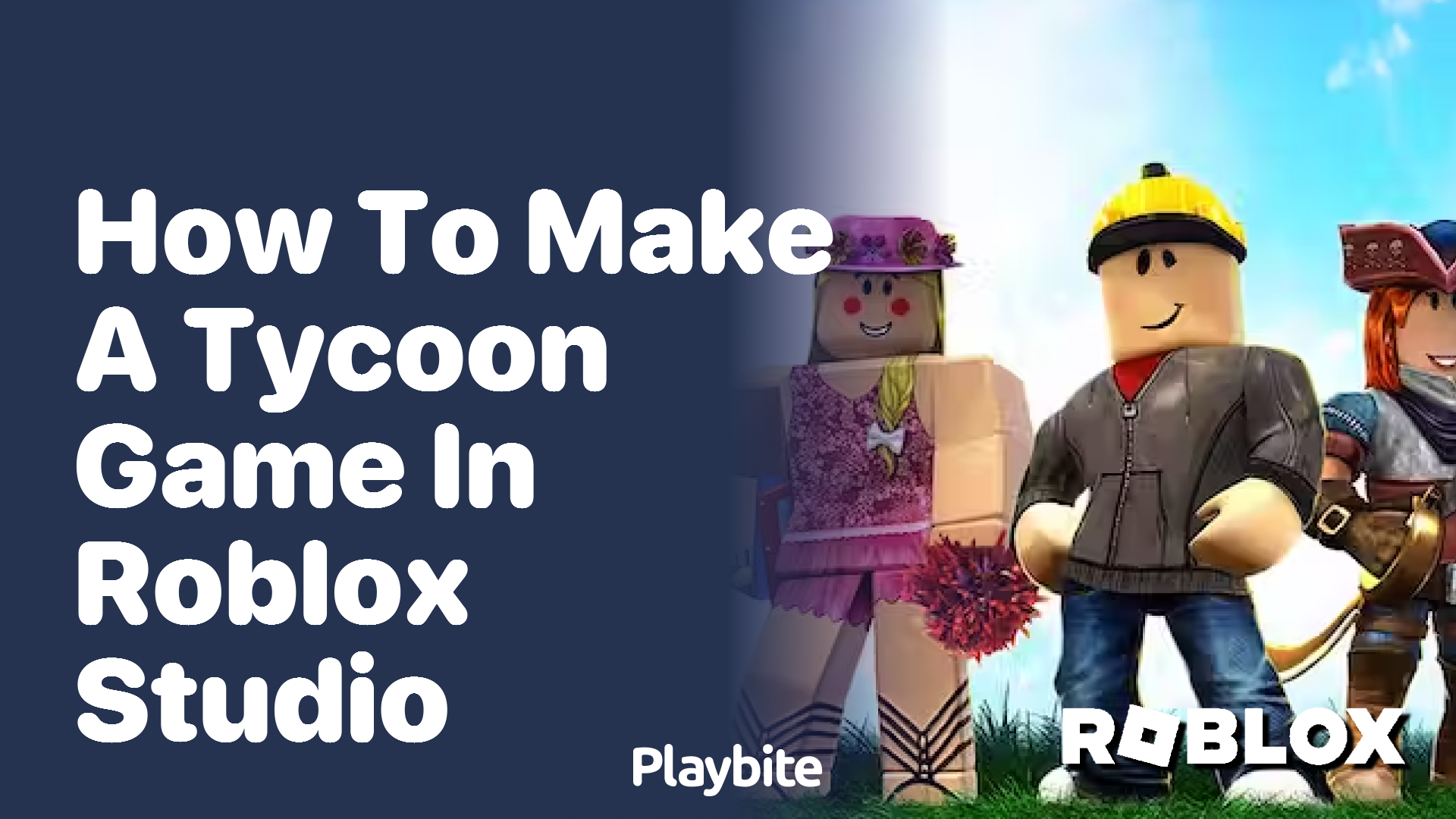 How to Make a Tycoon Game in Roblox Studio - Playbite