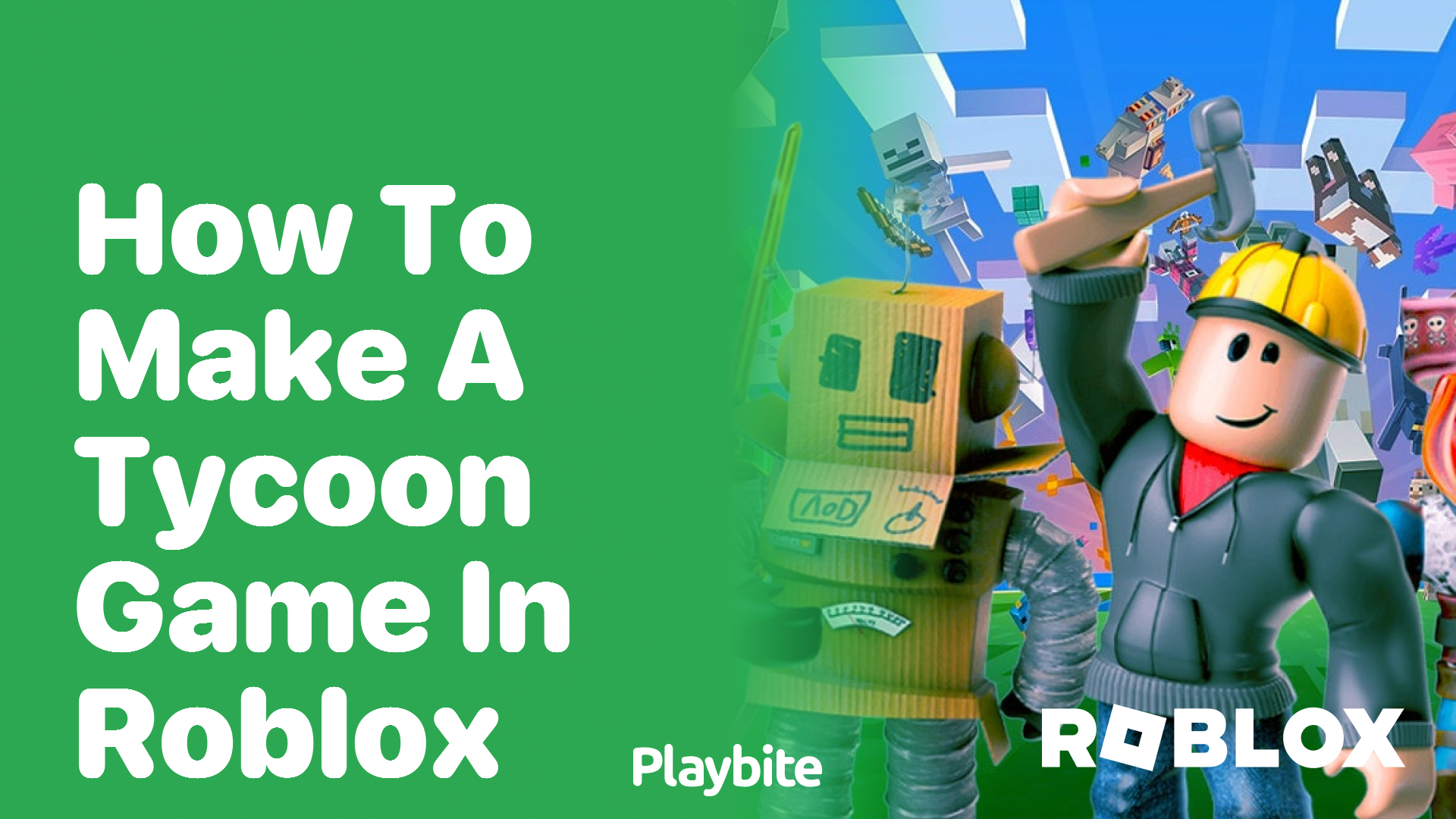 How to Make a Tycoon Game in Roblox - Playbite