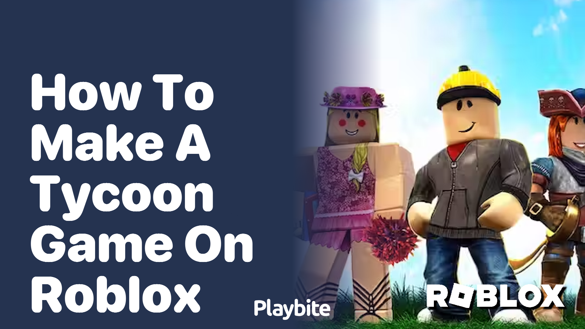 How to Make a Tycoon Game on Roblox - Playbite