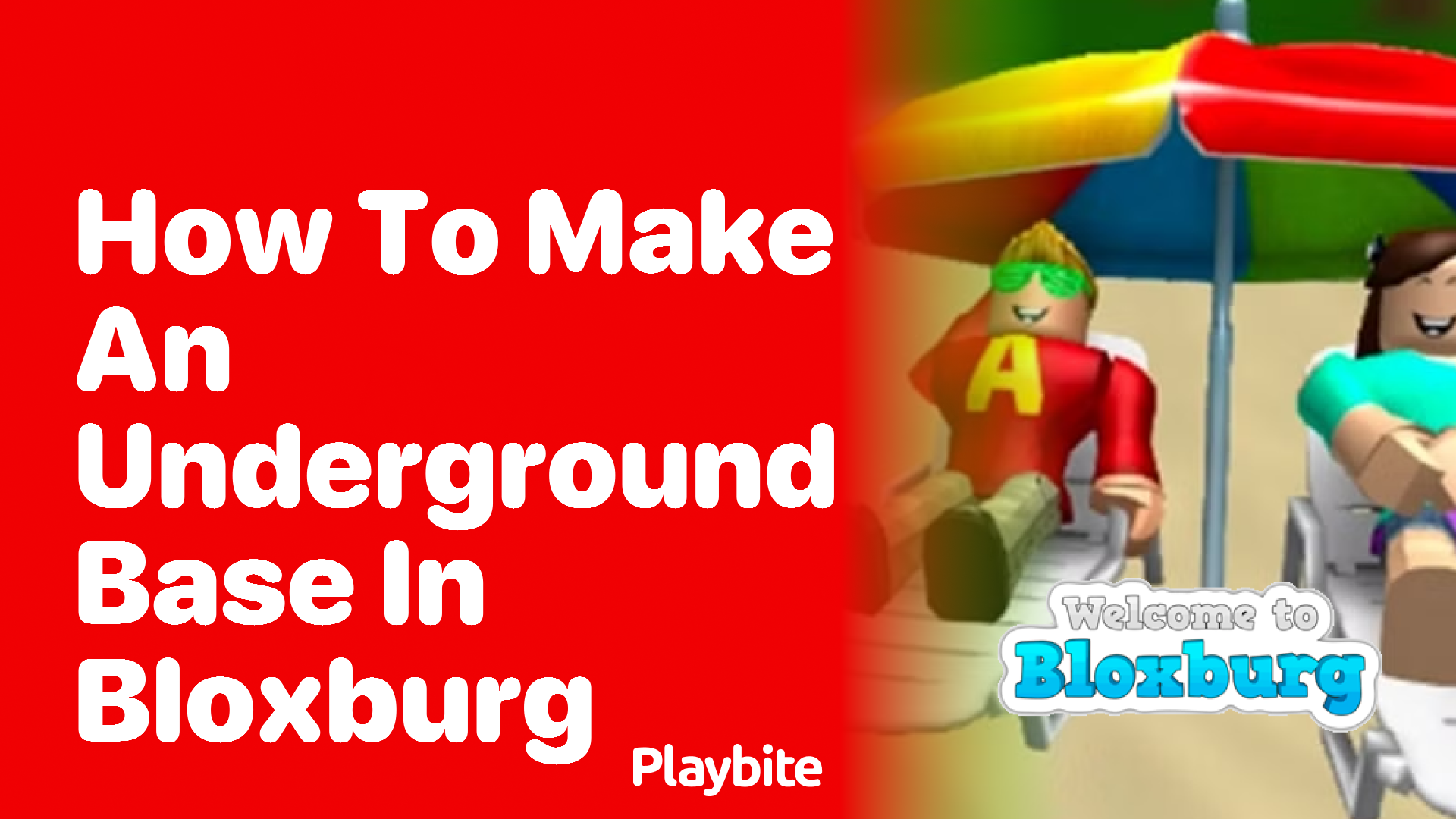 How to Make an Underground Base in Bloxburg