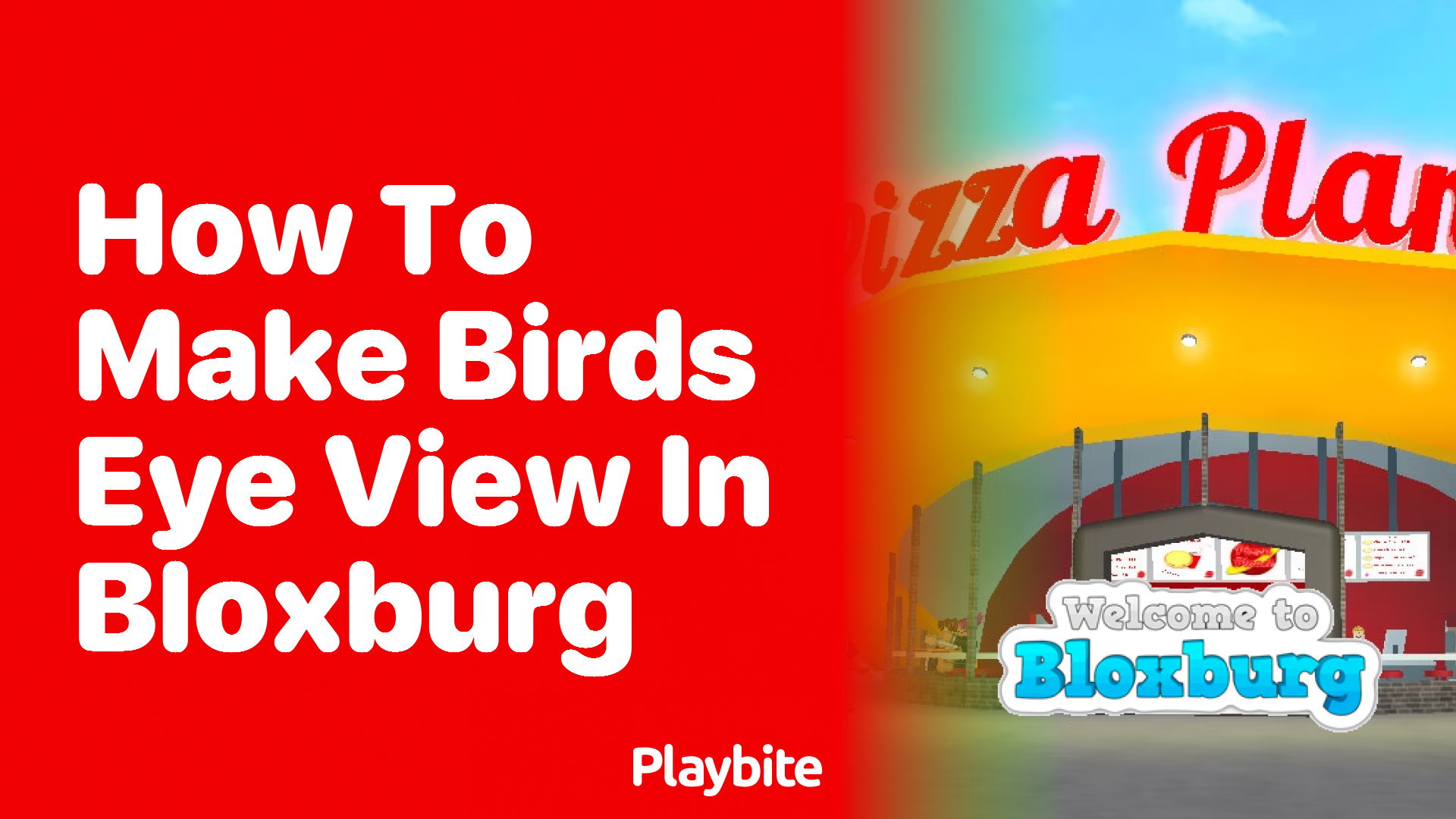 How to Make a Bird&#8217;s Eye View in Bloxburg