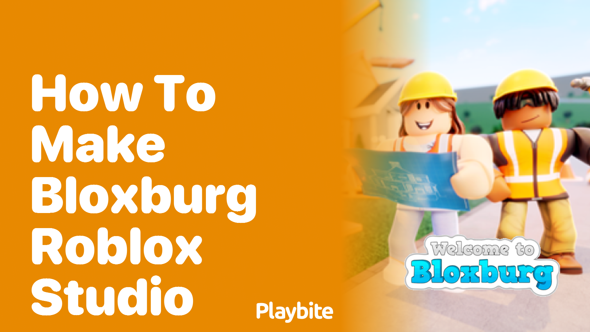 How to Make Bloxburg in Roblox Studio