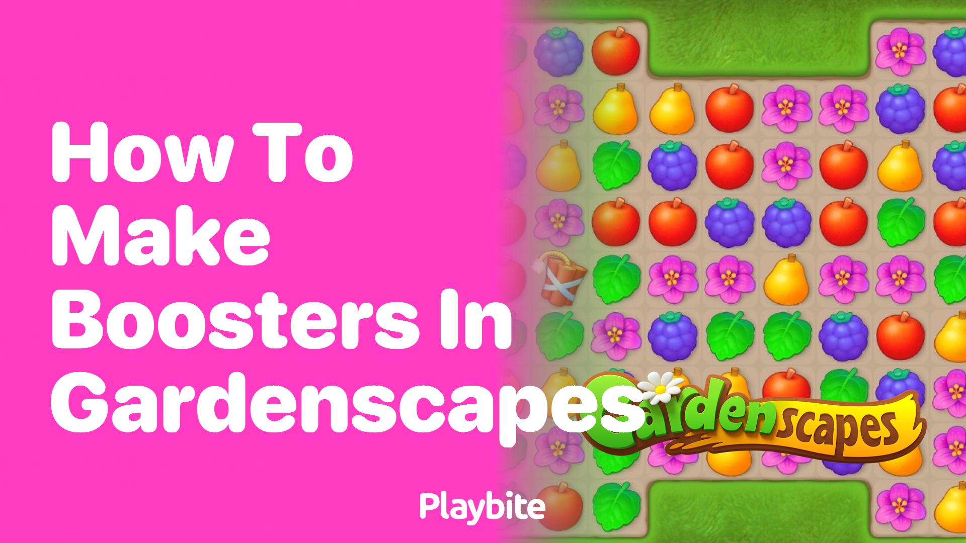 How to Make Boosters in Gardenscapes: A Fun Guide