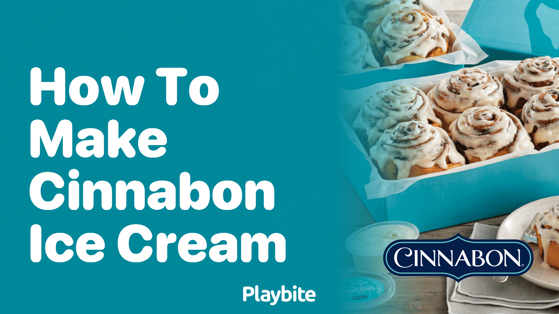 How to Make Cinnabon Ice Cream