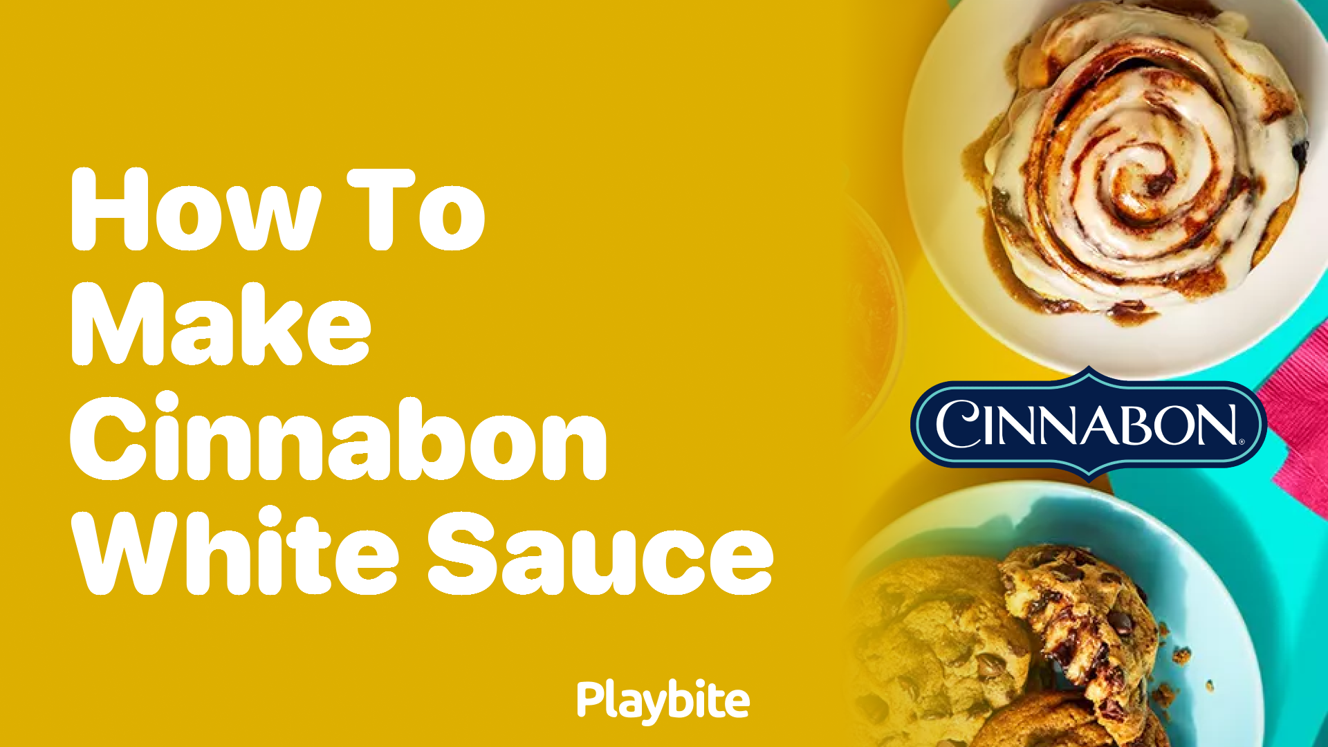 How to Make Cinnabon White Sauce