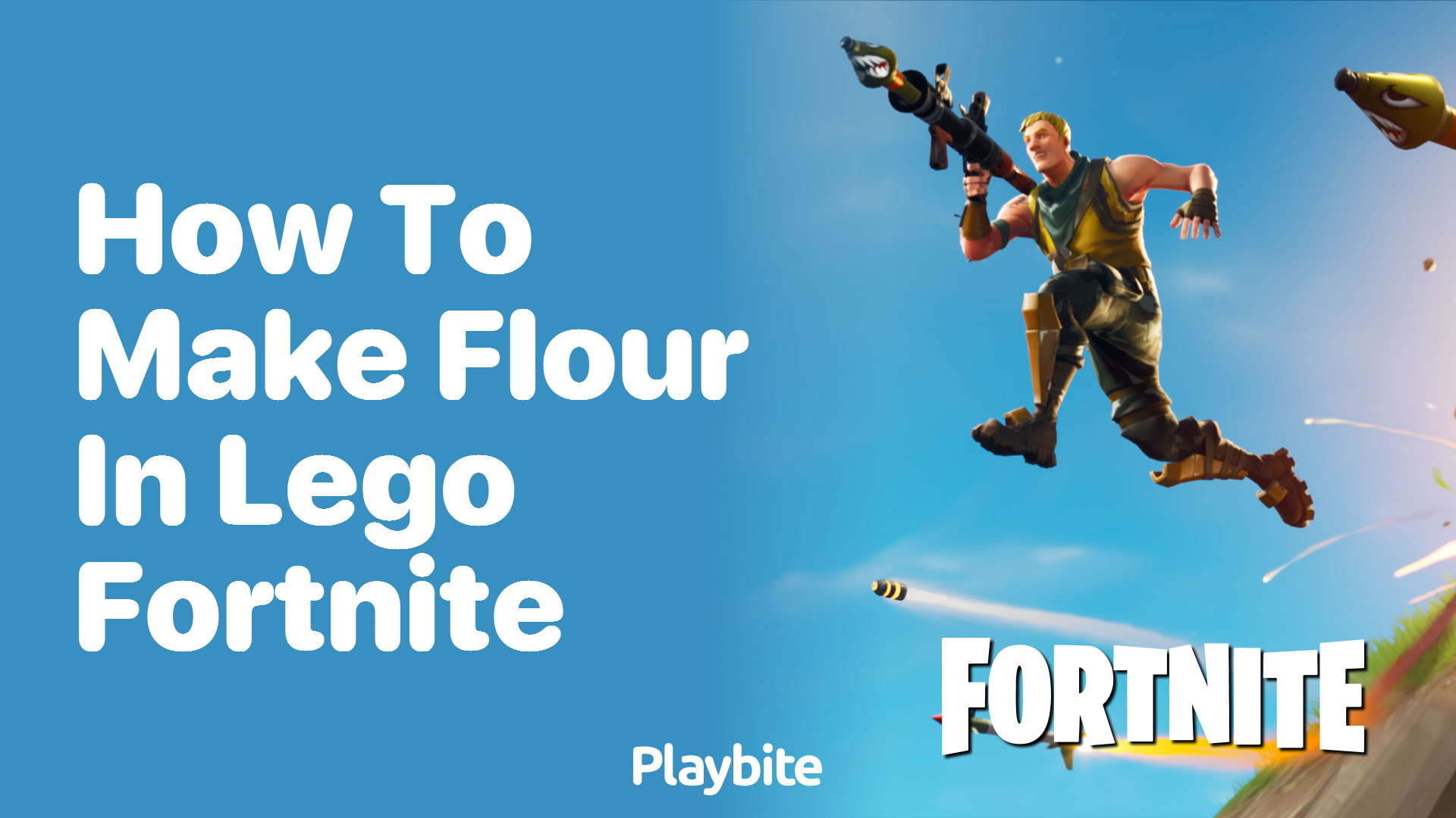 How to Make Flour in Lego Fortnite?