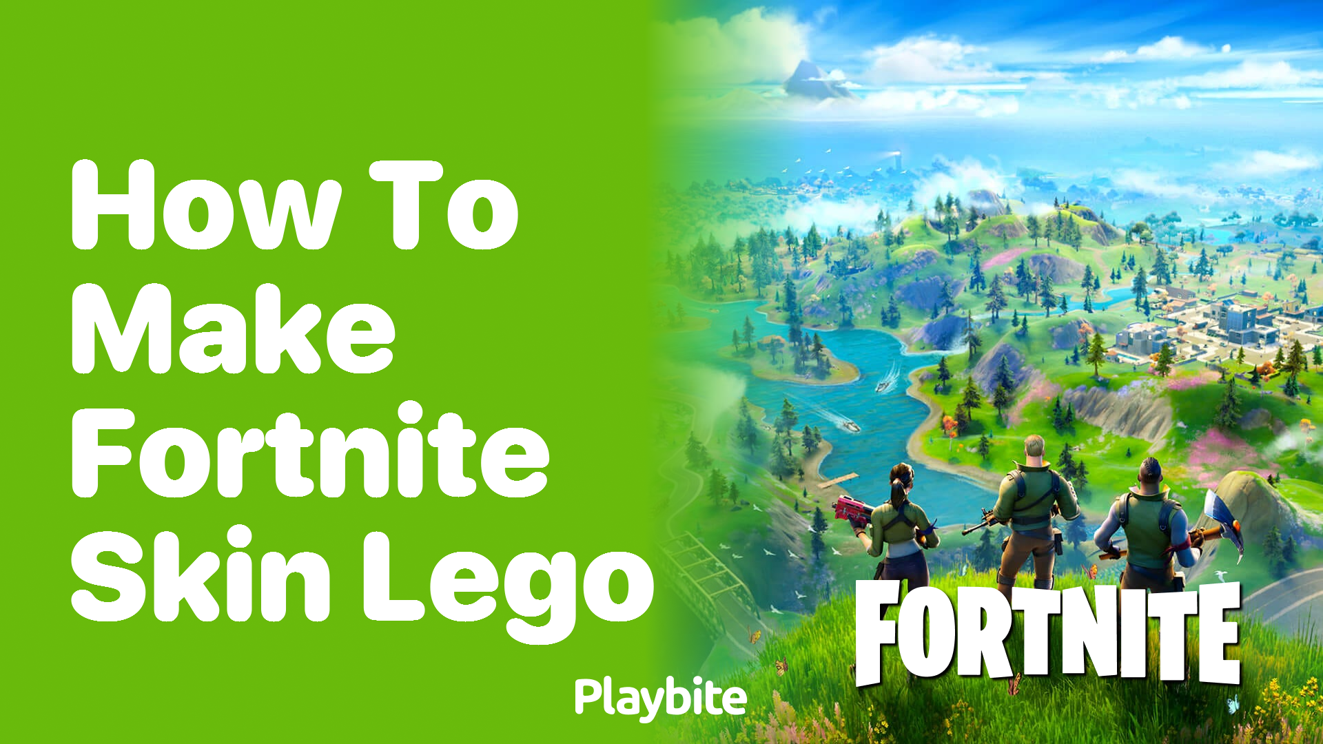 How to Make a Fortnite Skin into Lego