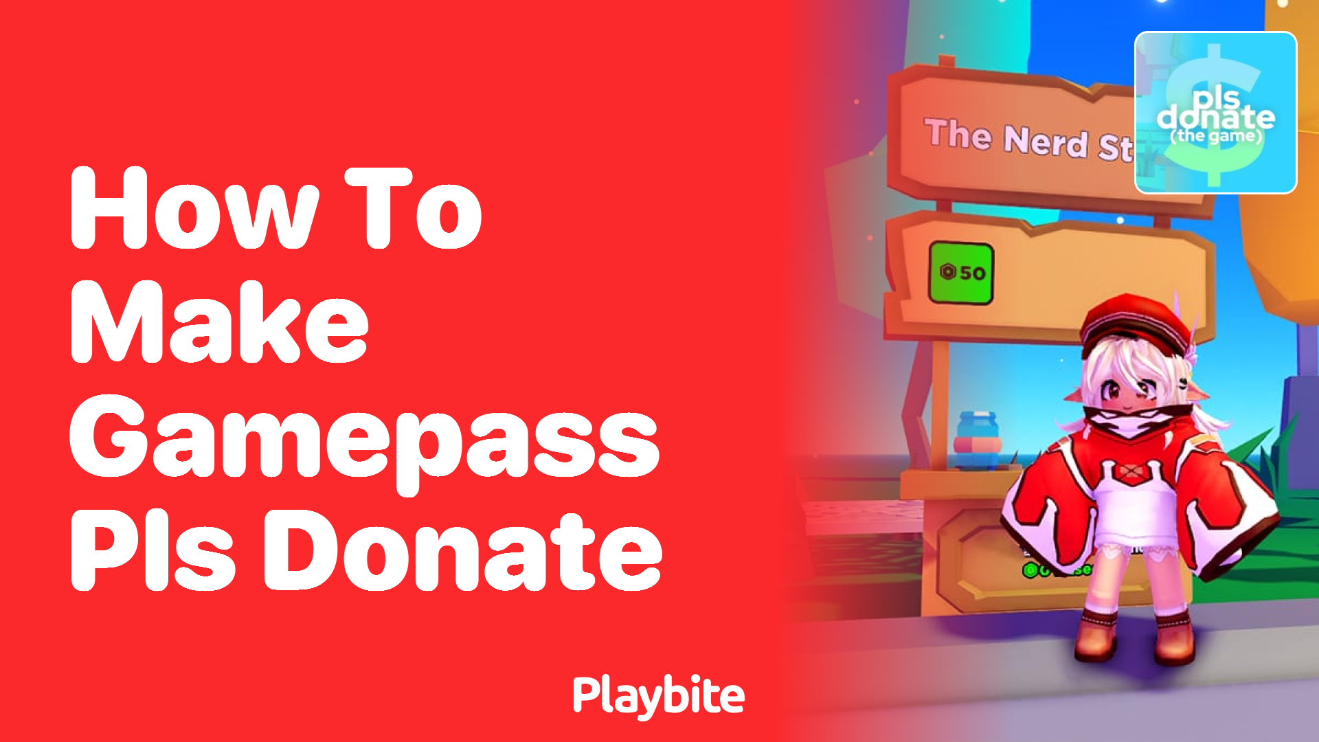 How to Make a Gamepass in PLS DONATE