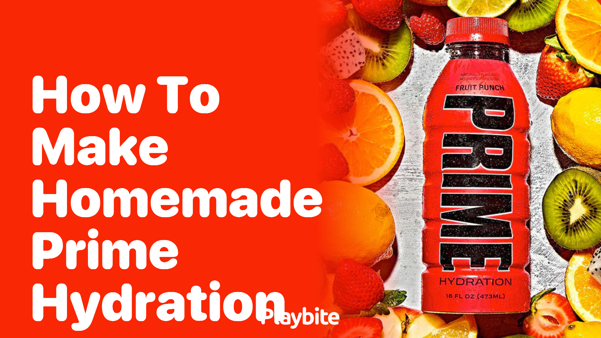 How to Make Homemade Prime Hydration