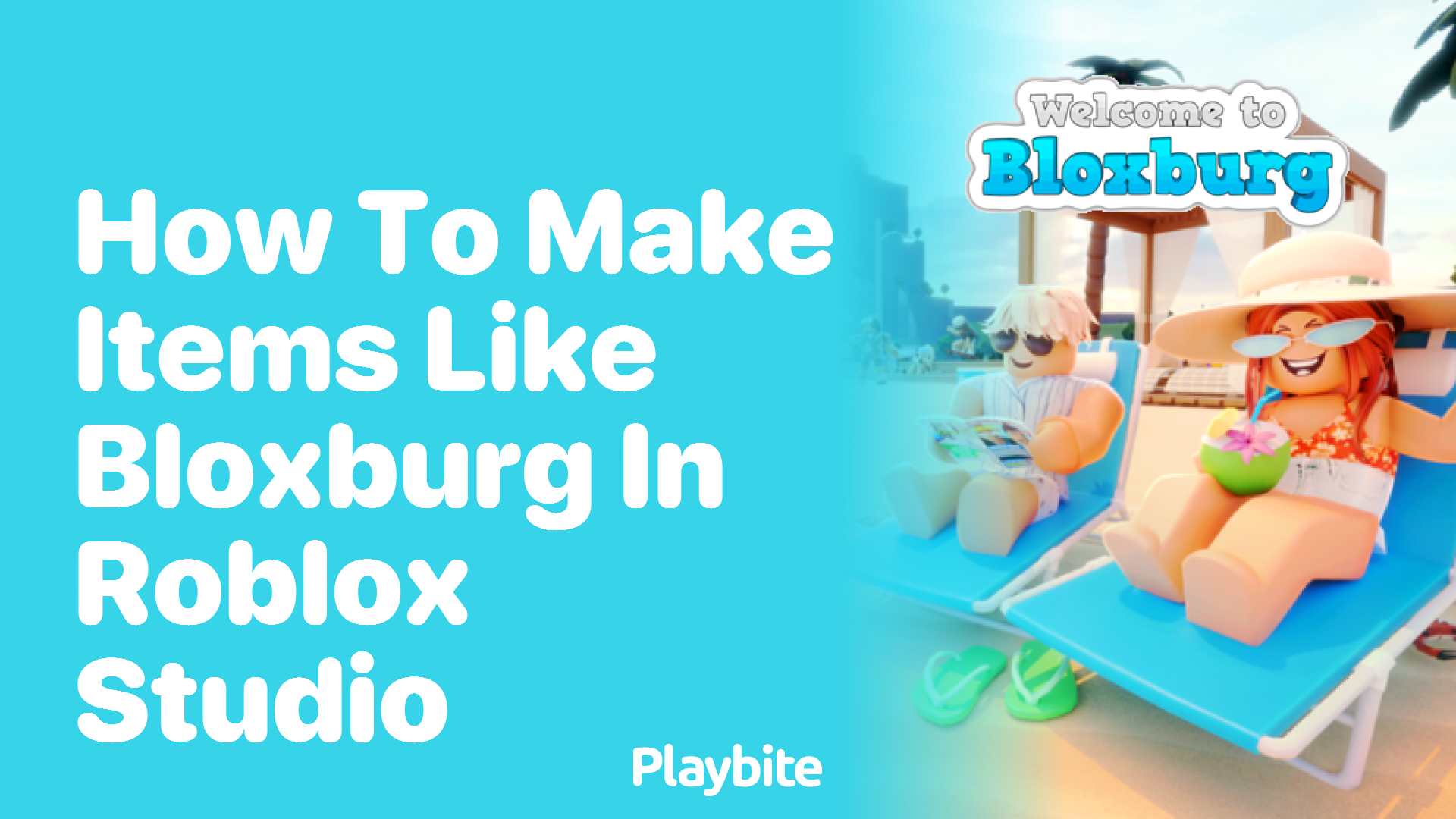 How to Make Items Like Bloxburg in Roblox Studio