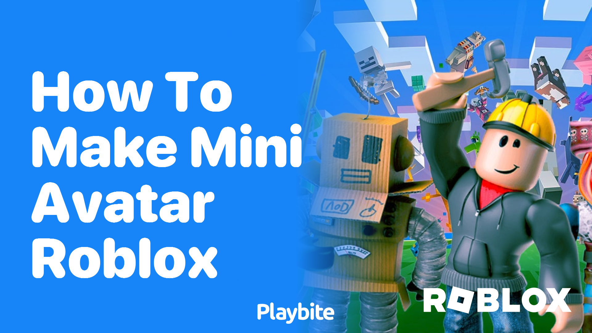 How to Make a Mini Avatar on Roblox - Playbite