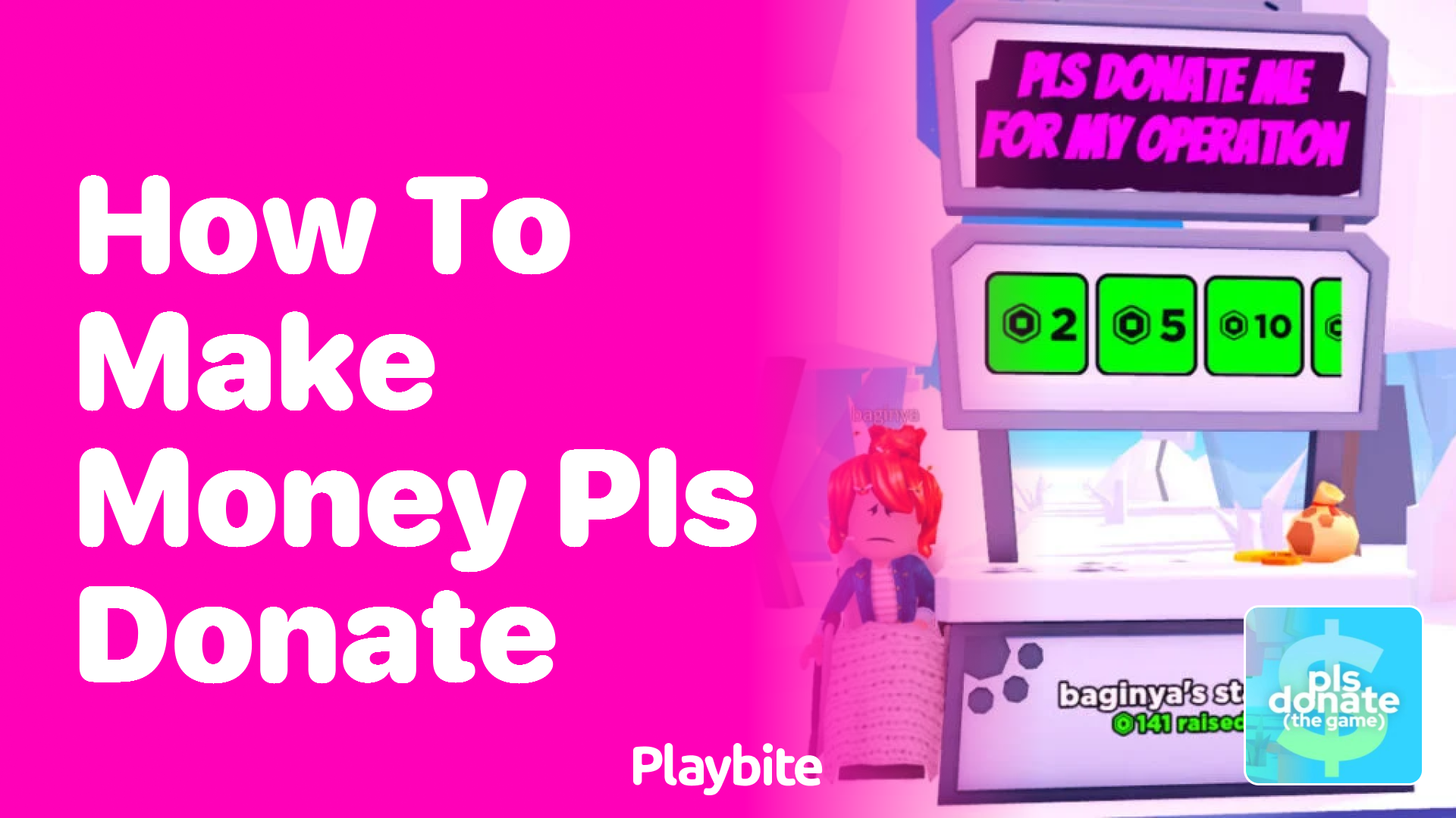 How to Make Money in PLS DONATE on Roblox