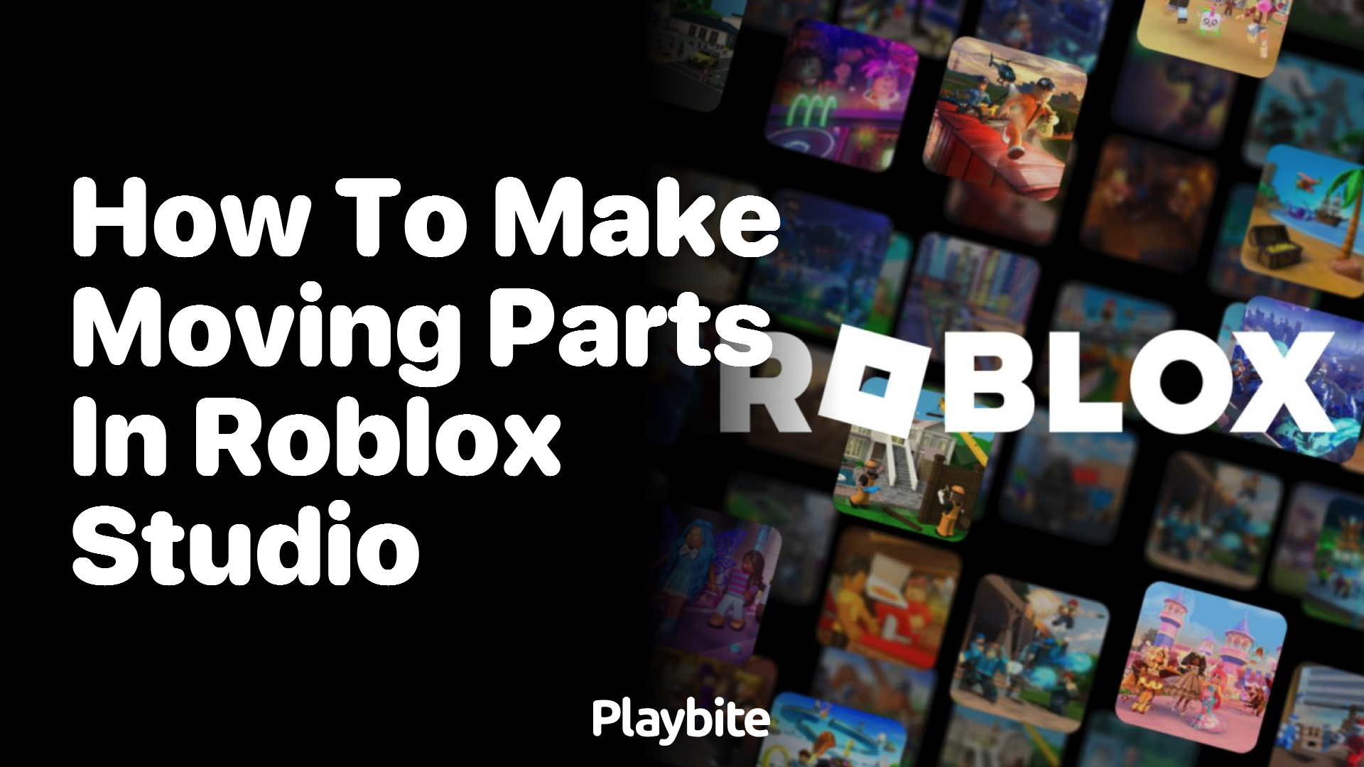 How to Make Moving Parts in Roblox Studio