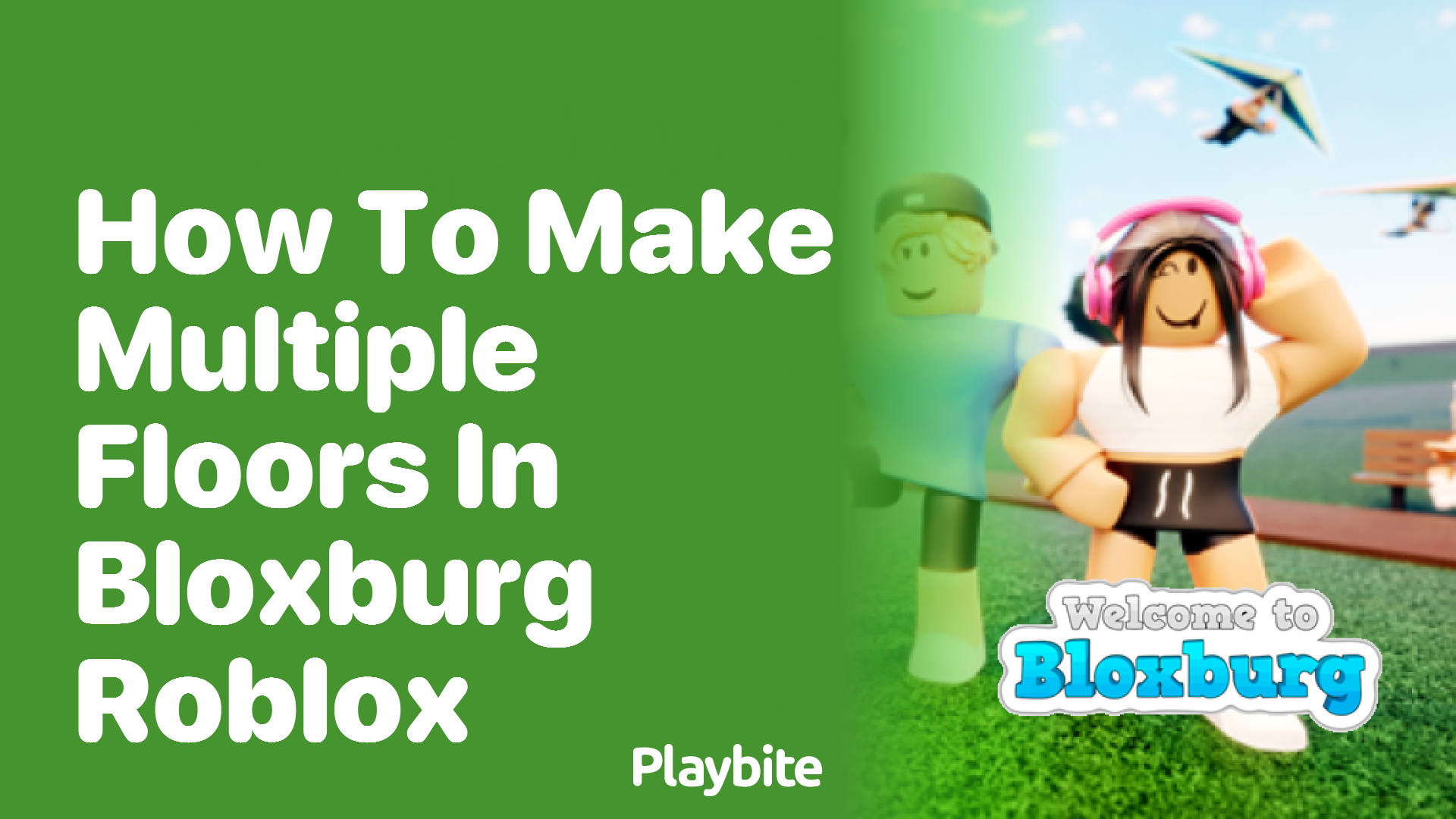 How to Make Multiple Floors in Bloxburg Roblox