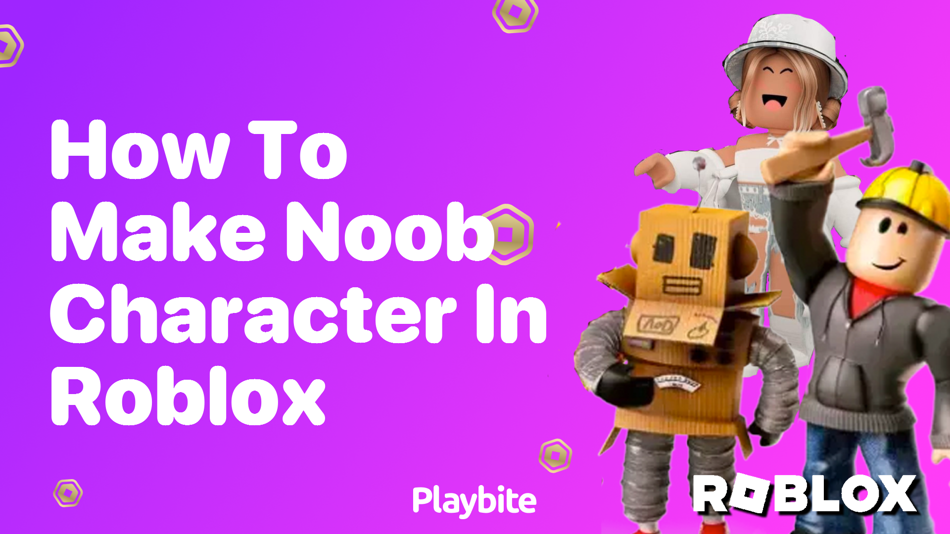 How to Make a Noob Character in Roblox