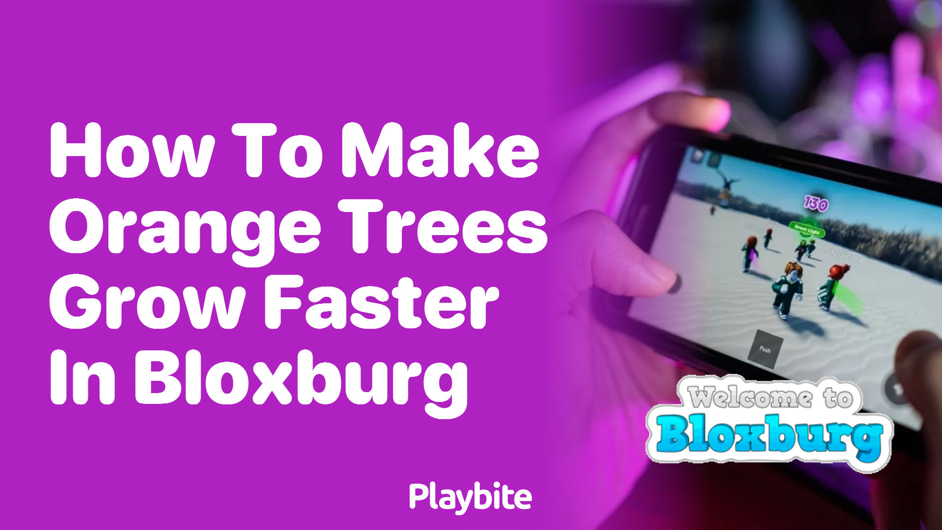 How to Make Orange Trees Grow Faster in Bloxburg