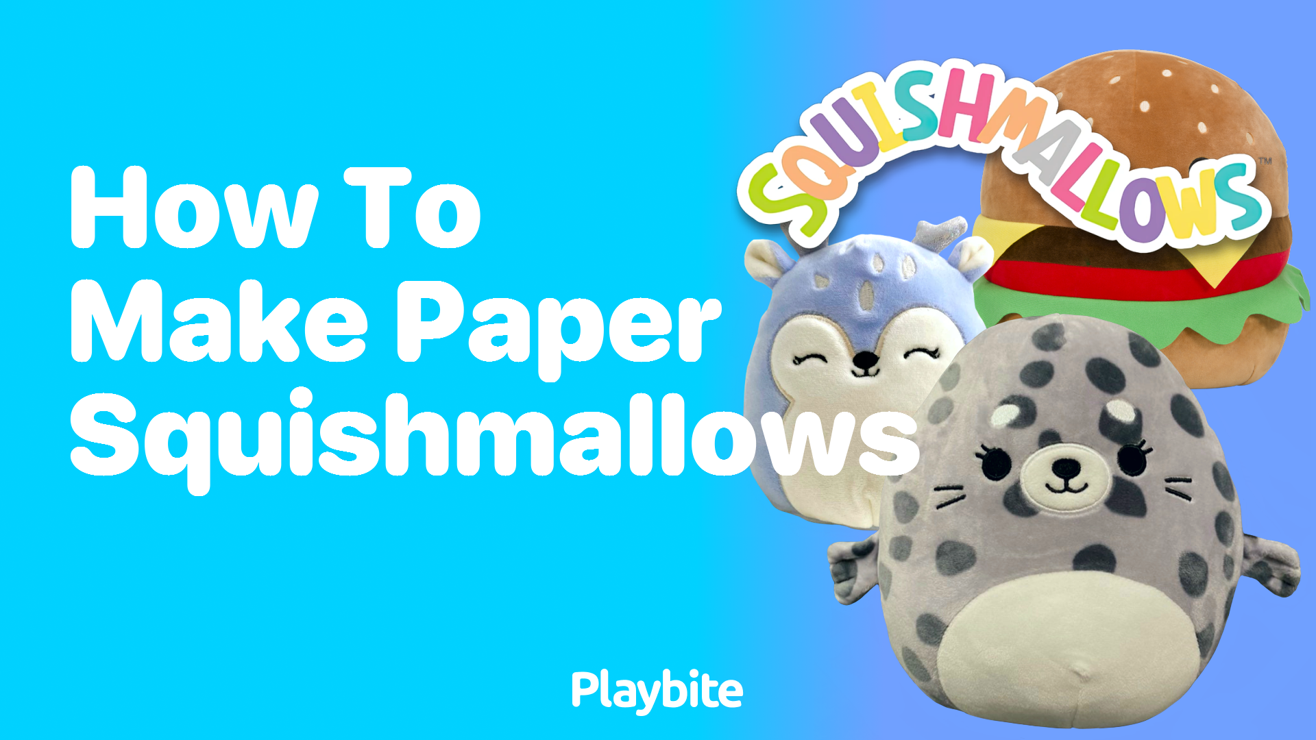 How to Make Paper Squishmallows