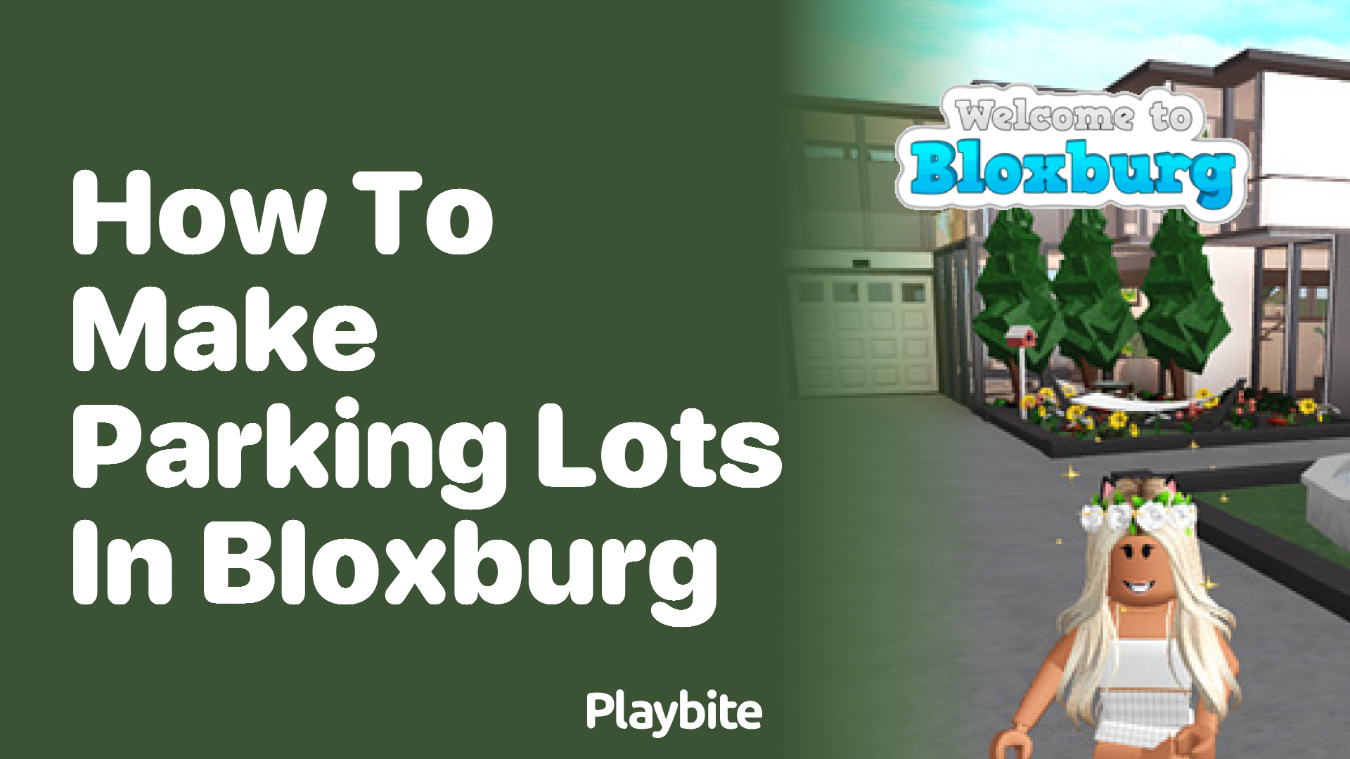 How to Make Parking Lots in Bloxburg