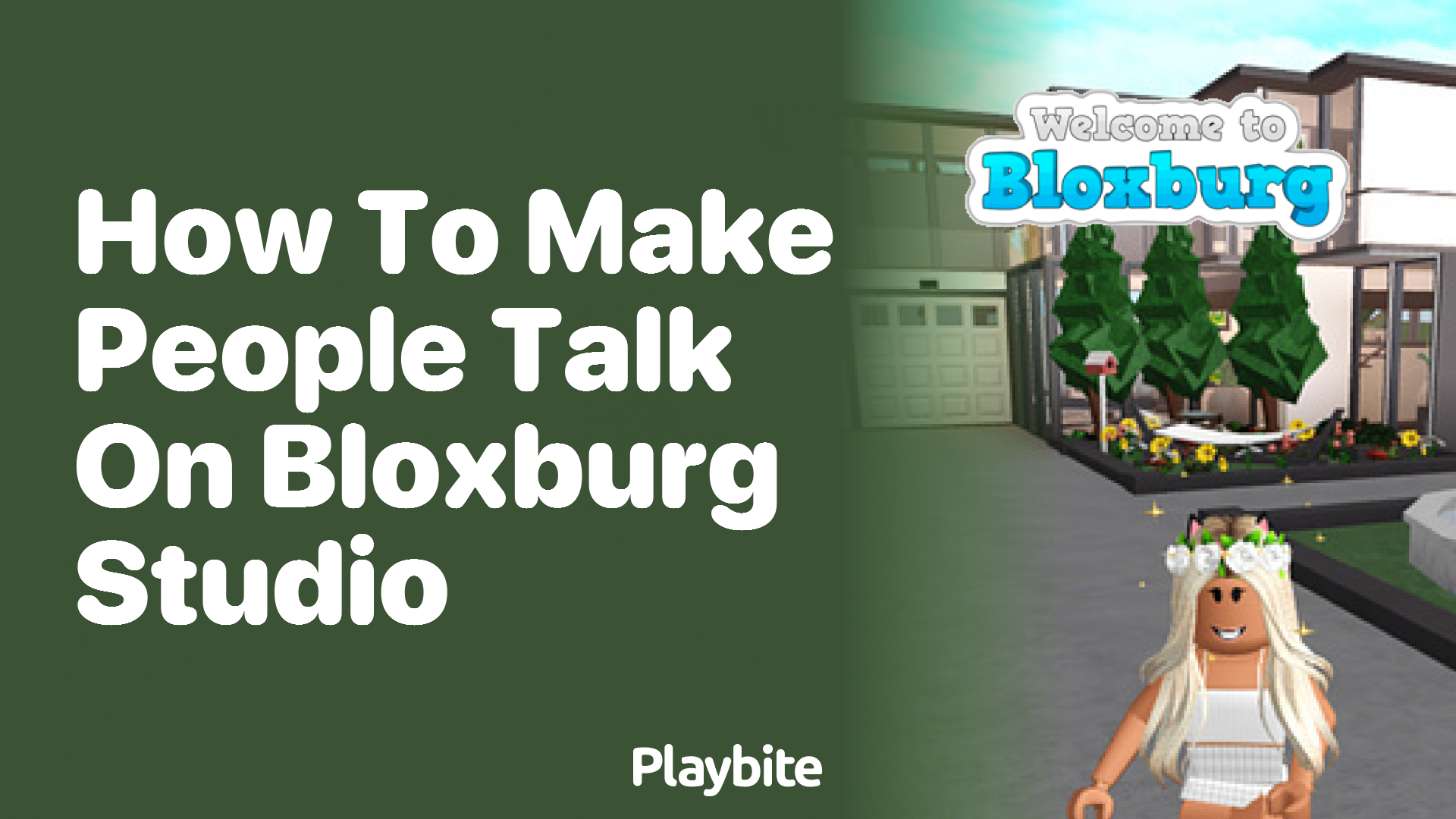 How to Make People Talk on Bloxburg Studio