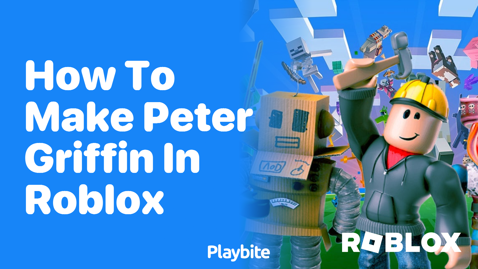 How to Make Peter Griffin in Roblox - Playbite