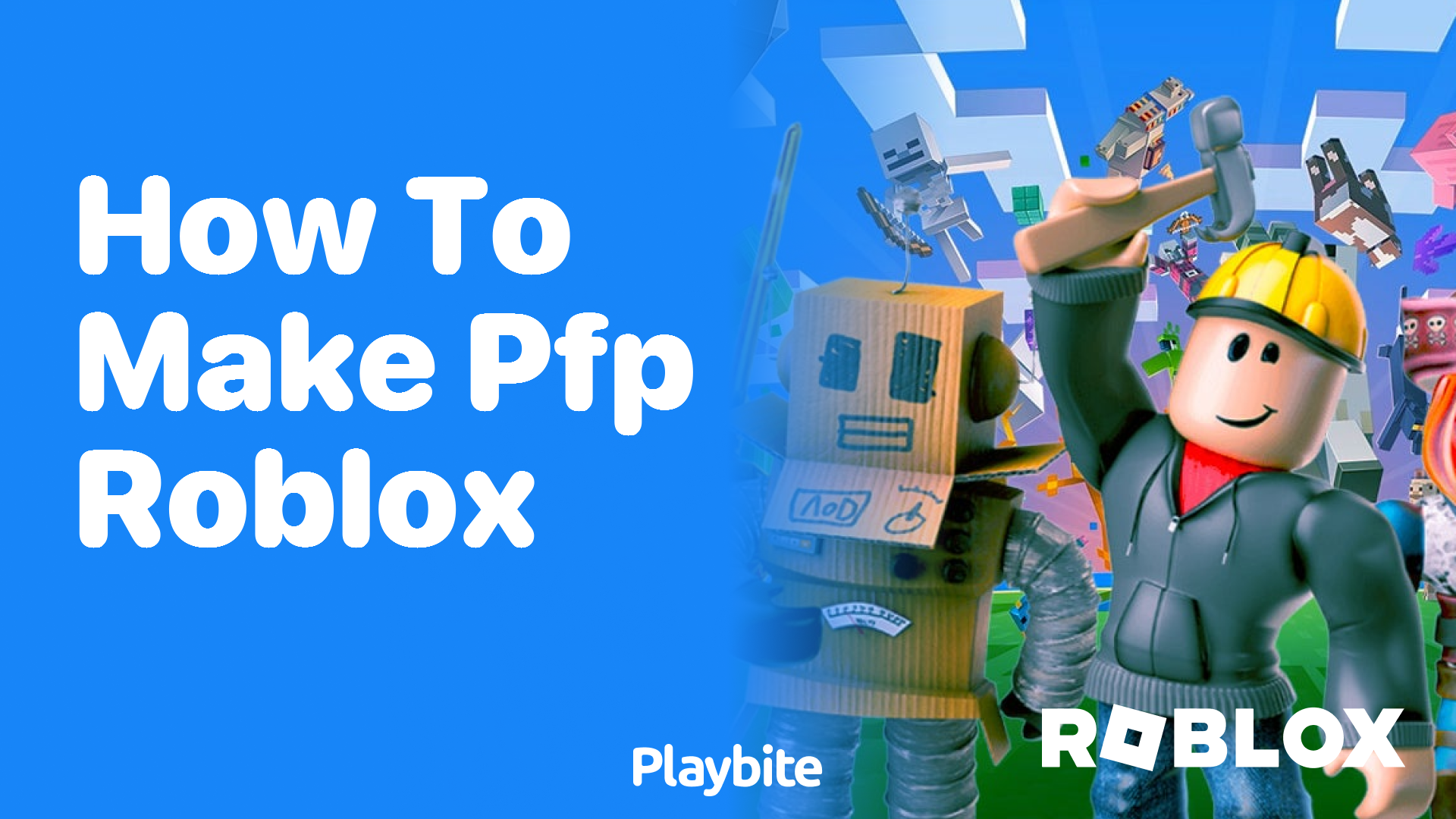 How to Make a PFP for Roblox