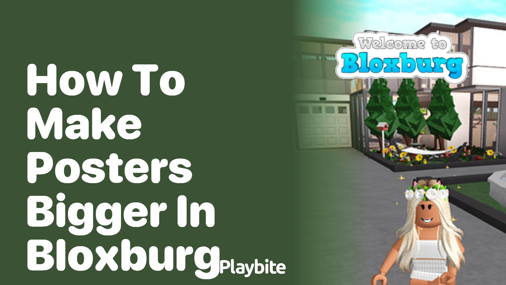 How to Make Posters Bigger in Bloxburg