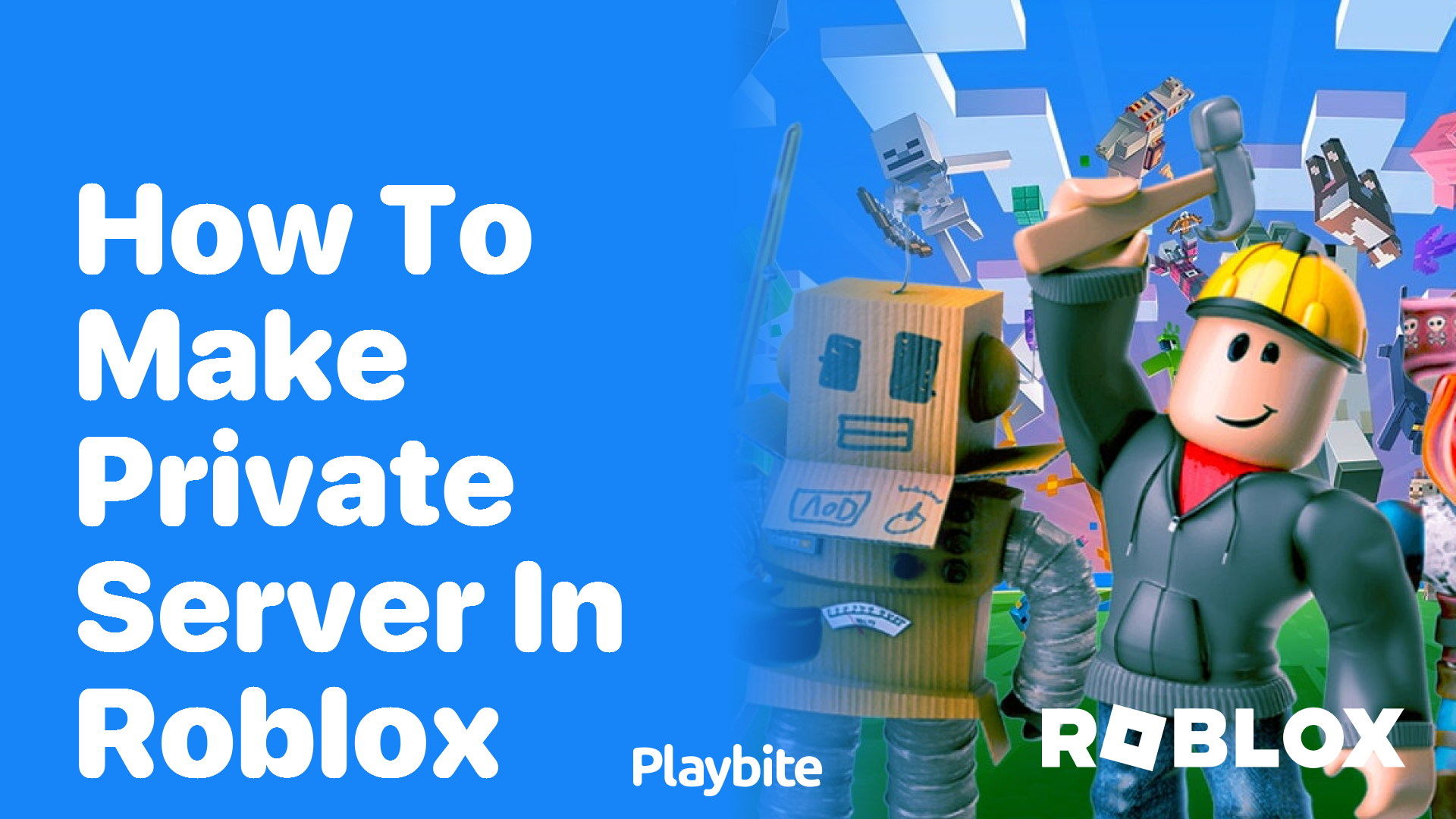 How to Make a Private Server in Roblox - Playbite