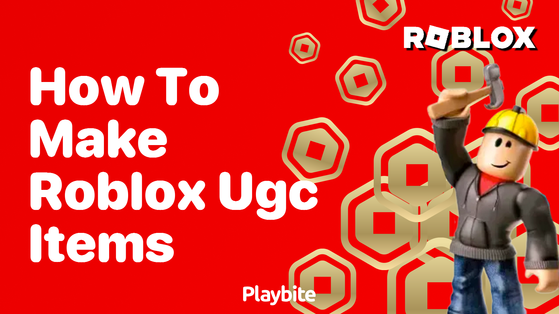 How to Make Roblox UGC Items: A Simple Guide - Playbite