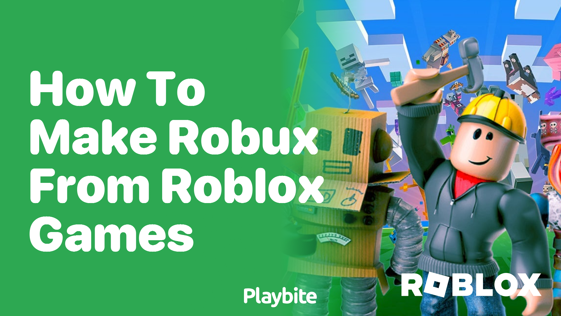 How to Make Robux from Roblox Games - Playbite