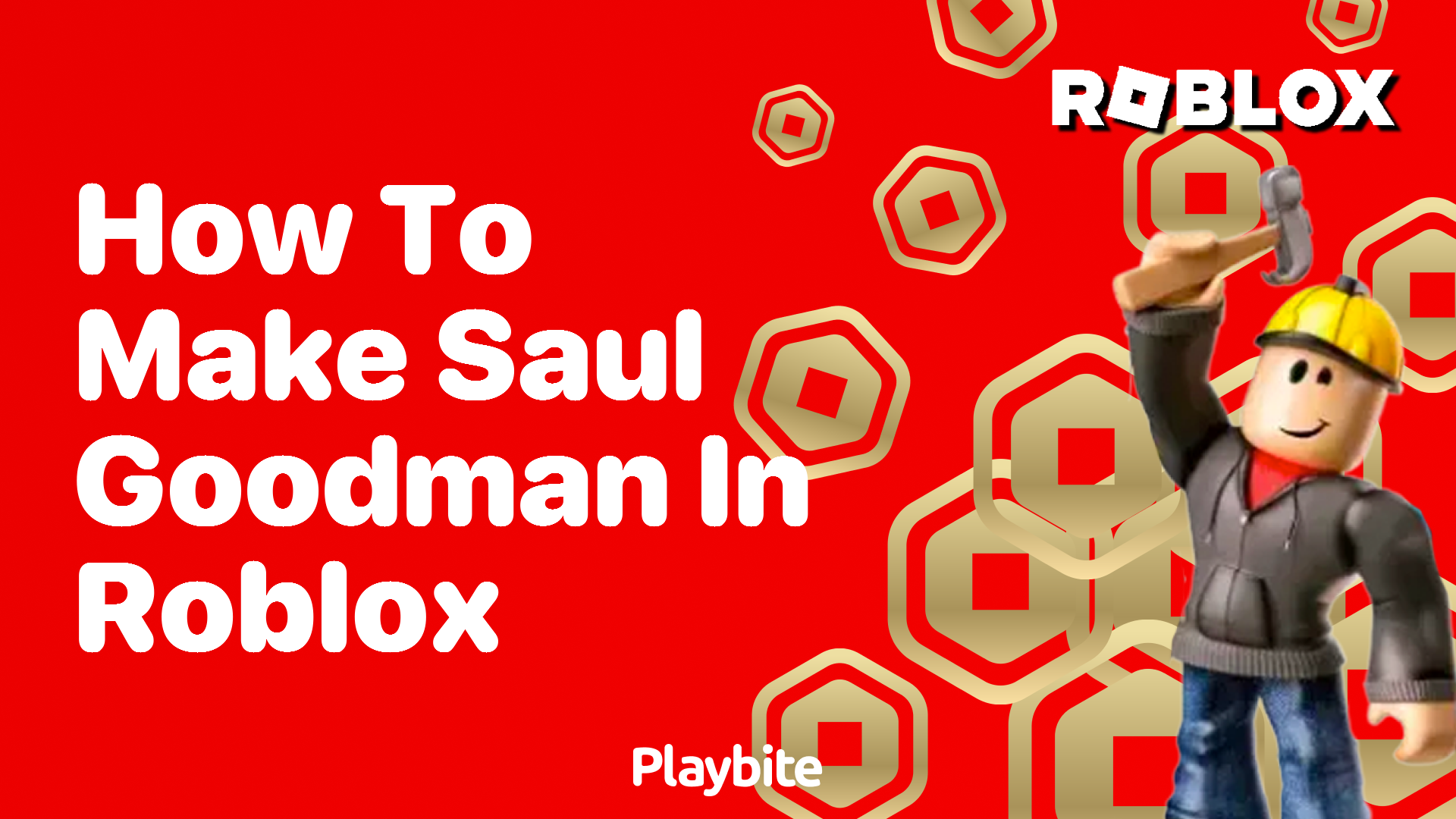 How to Make Saul Goodman in Roblox - Playbite