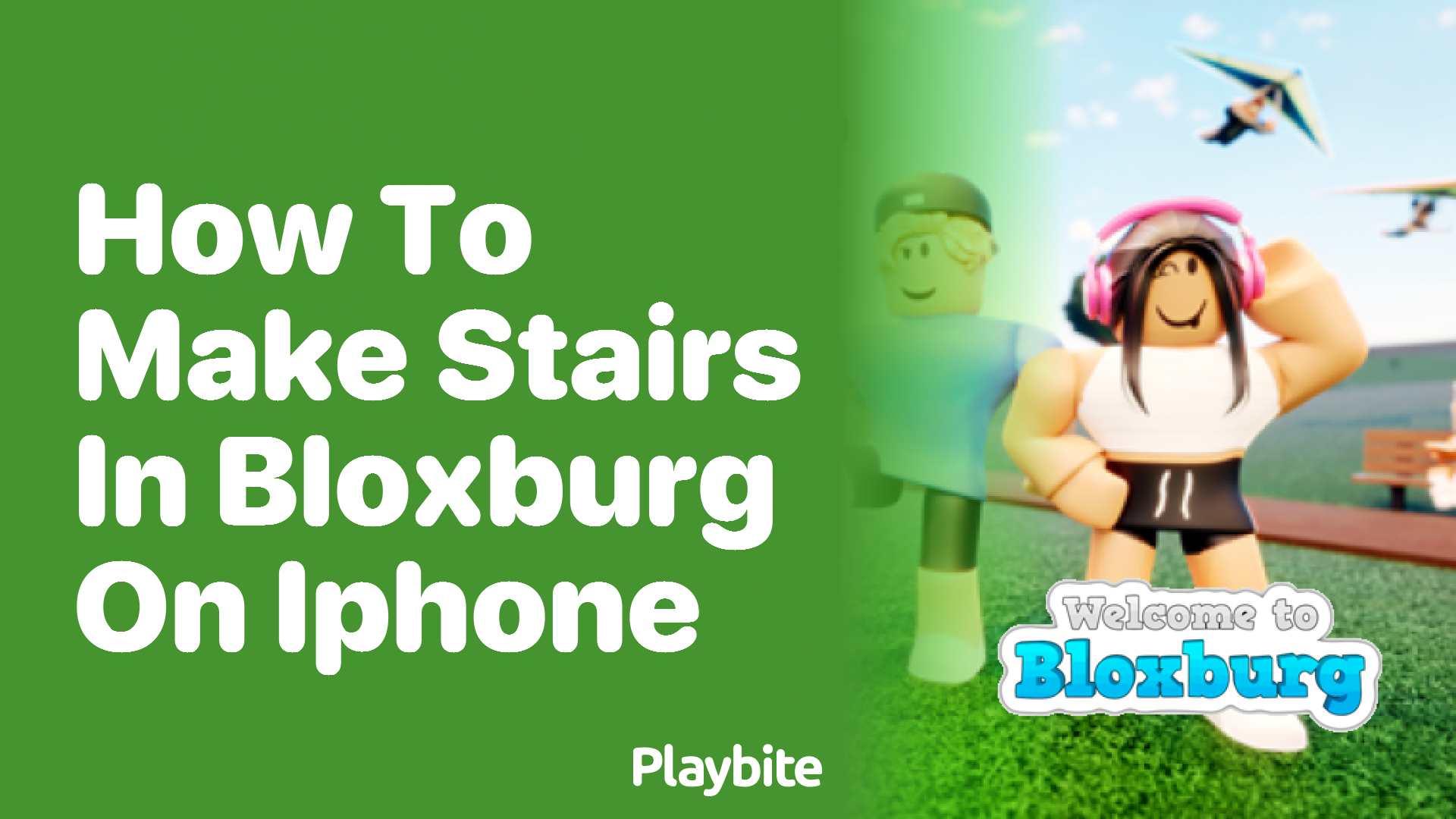 How to Make Stairs in Bloxburg on iPhone