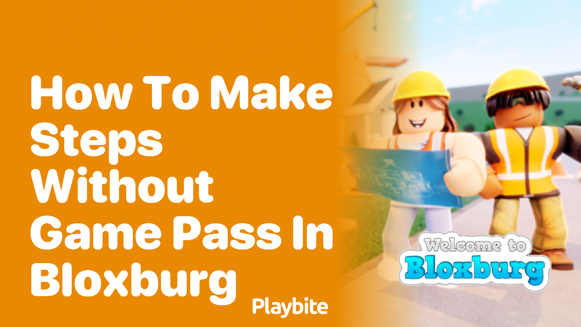 How to Make Steps Without a Game Pass in Bloxburg