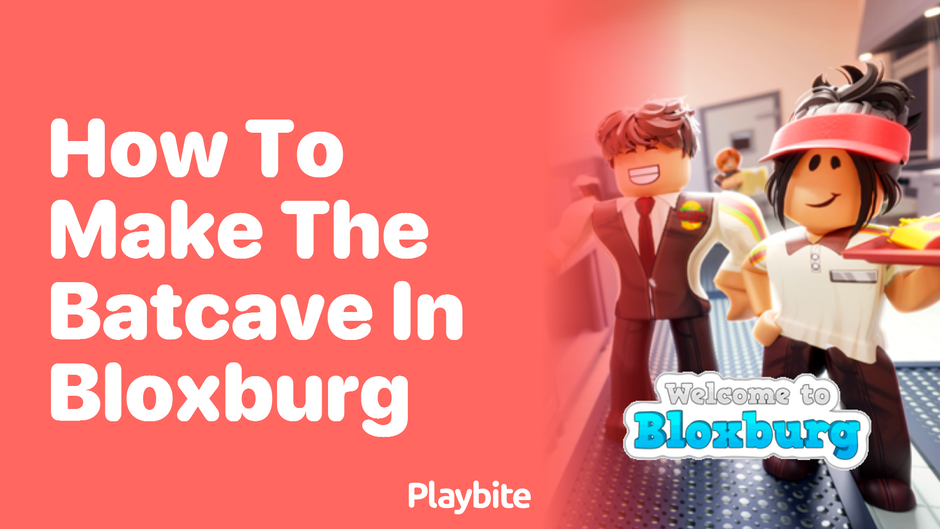 How to Make the Batcave in Bloxburg?