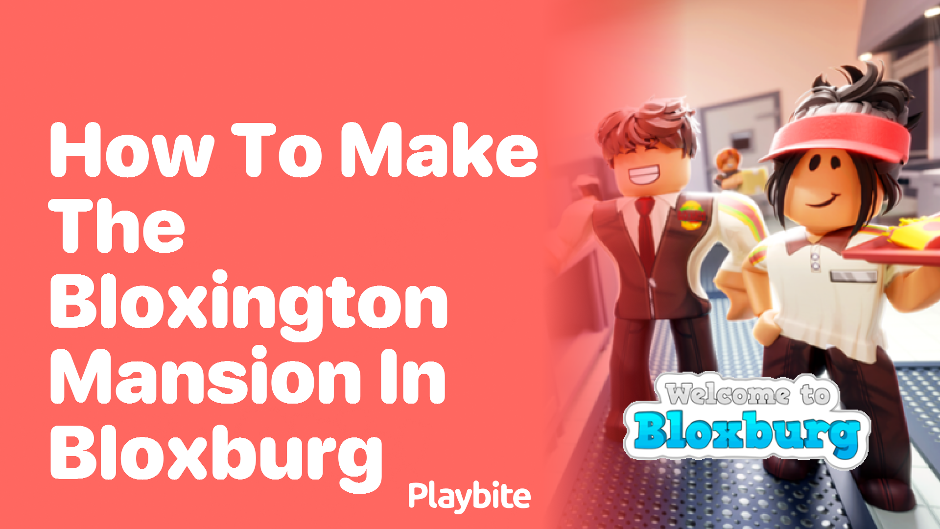 How to Make the Bloxington Mansion in Bloxburg