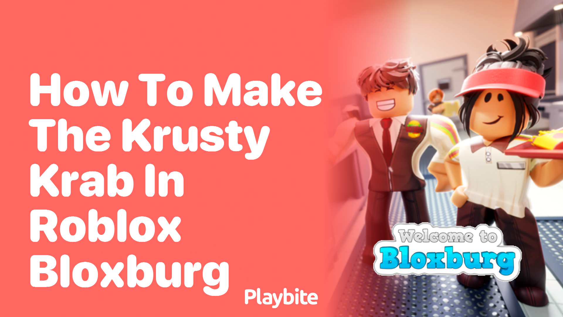 How to Make the Krusty Krab in Roblox Bloxburg