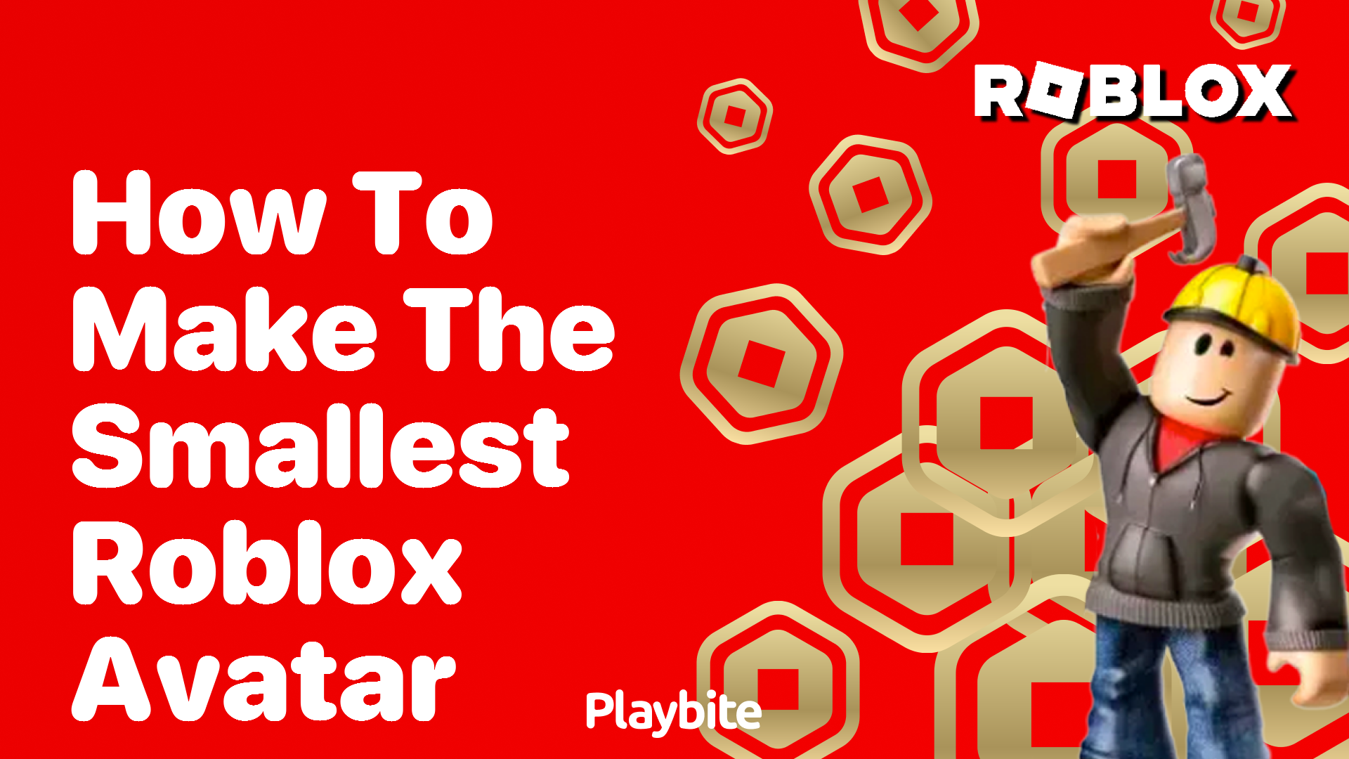 How to Make the Smallest Roblox Avatar