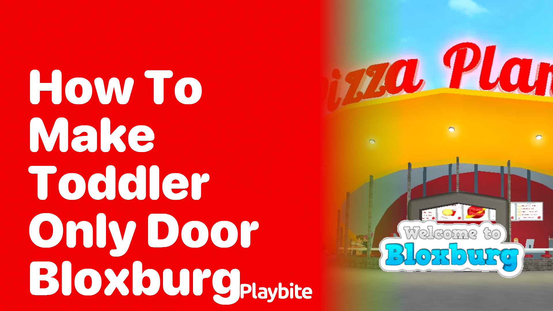 How to Create a Toddler-Only Door in Bloxburg