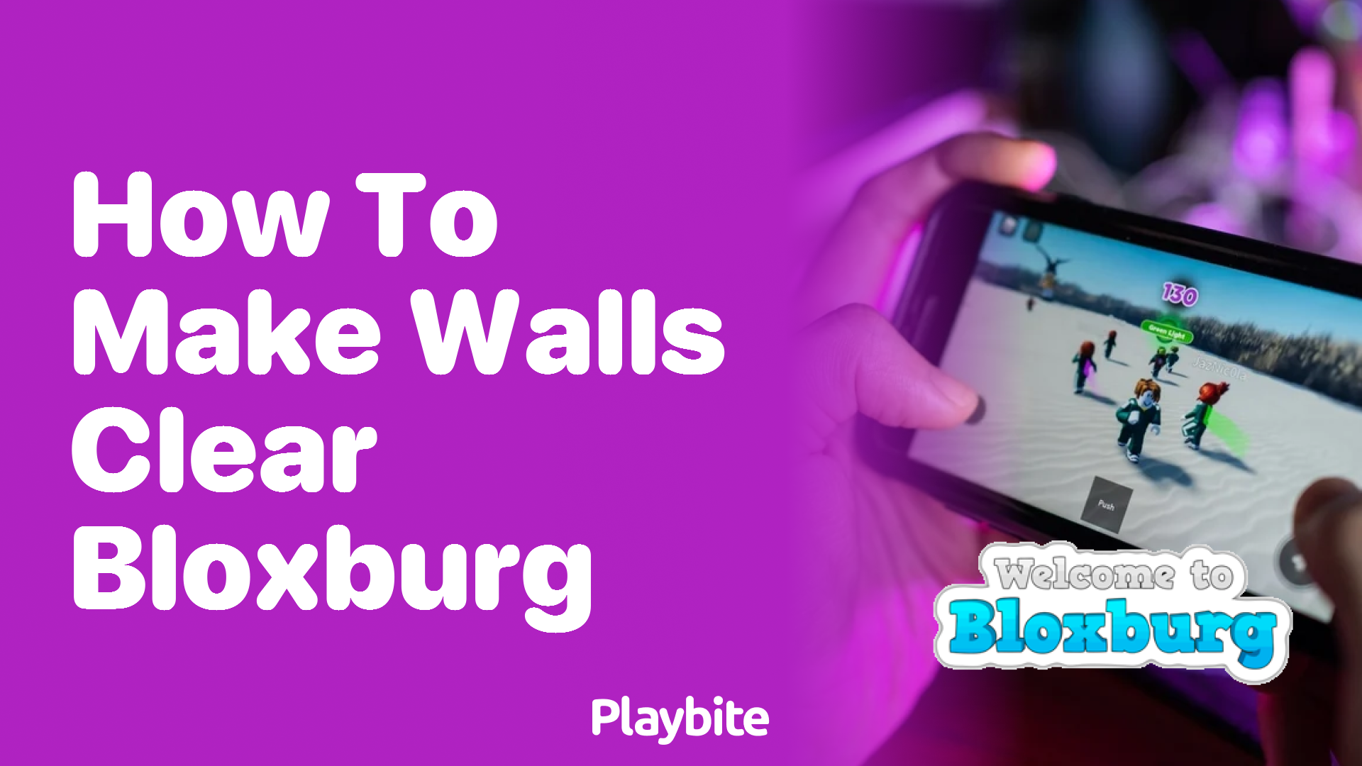 How to Make Walls Clear in Bloxburg