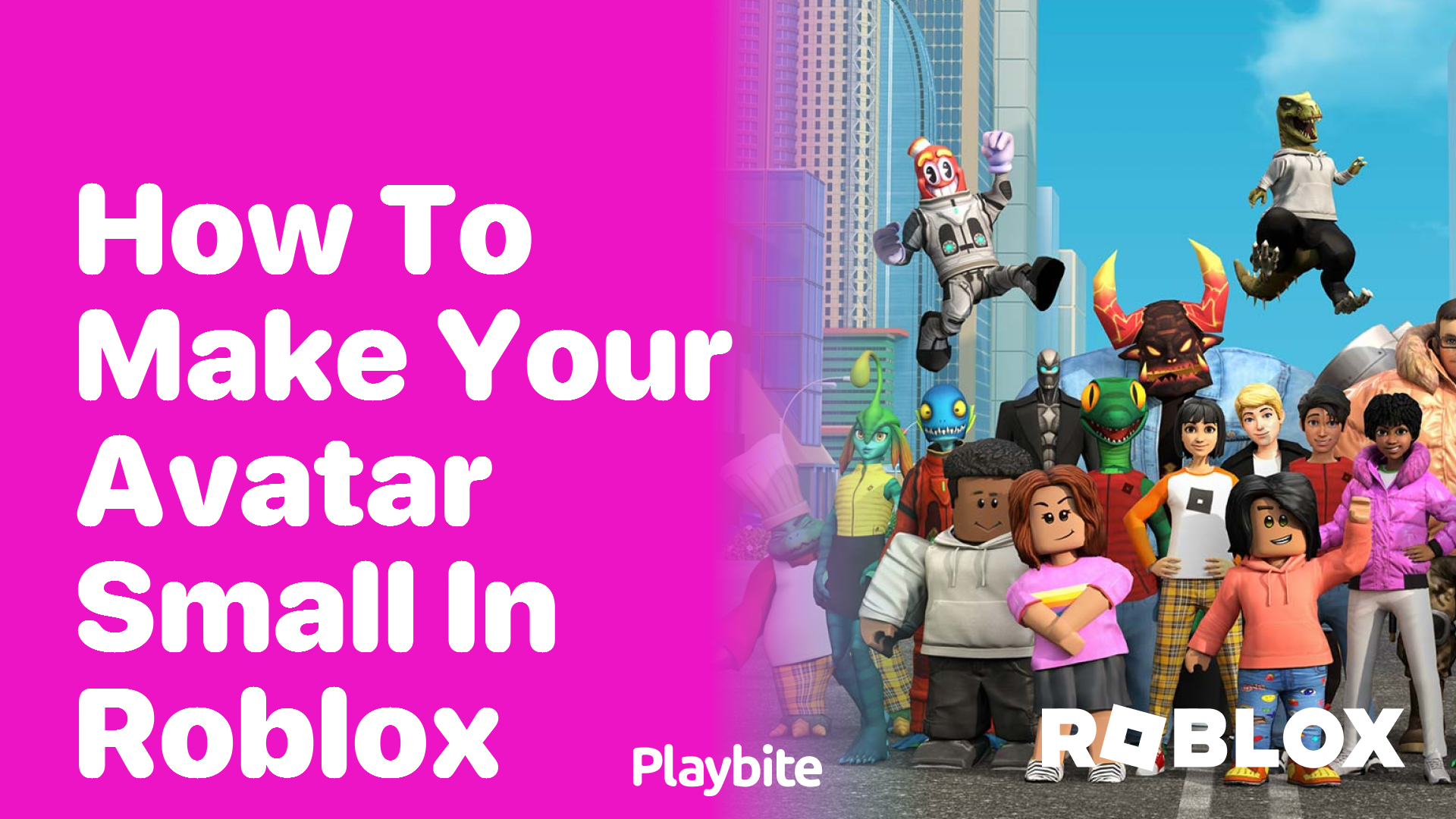 How to Make Your Avatar Small in Roblox