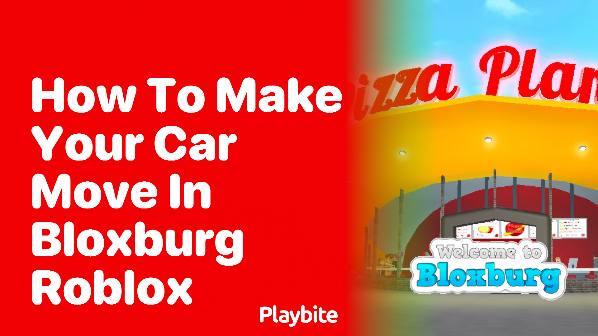 How to Make Your Car Move in Bloxburg Roblox