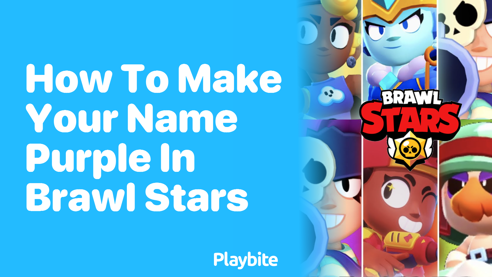 How to Make Your Name Purple in Brawl Stars - Playbite